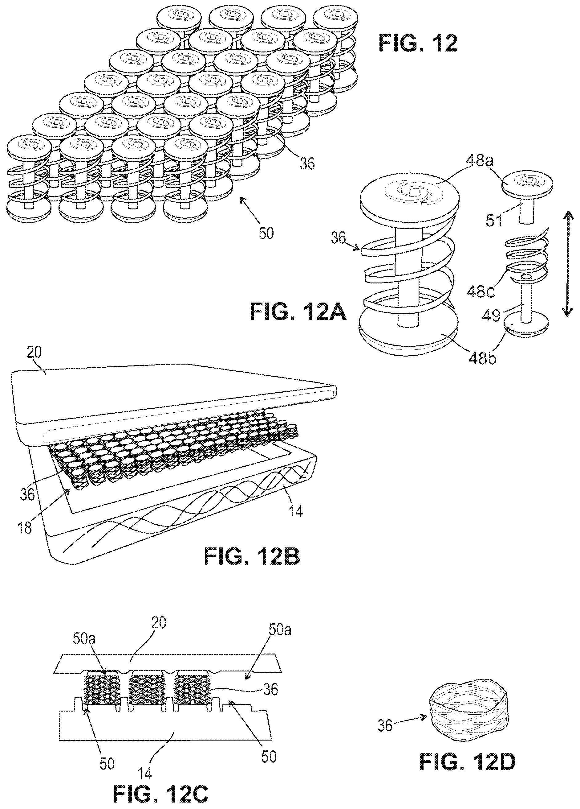 Patent US12318011 Figure 10 – Customizable mattress