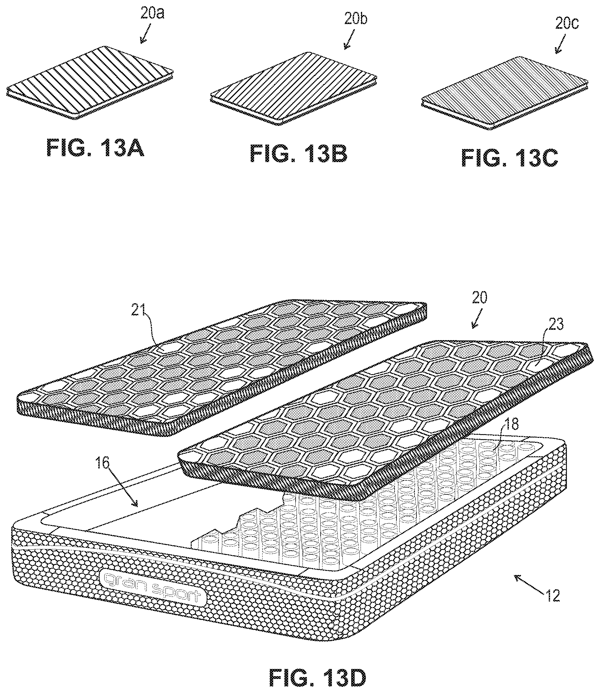 Patent US12318011 Figure 11 – Customizable mattress