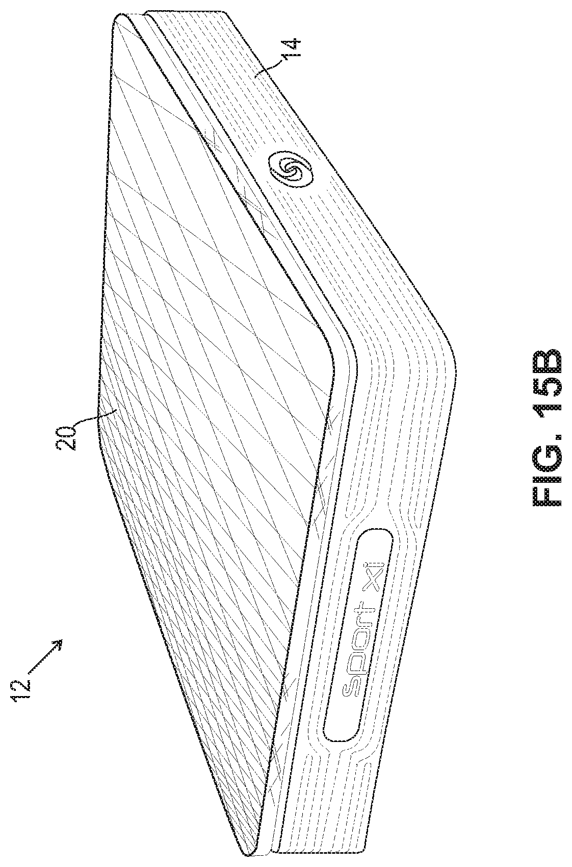 Patent US12318011 Figure 17 – Customizable mattress