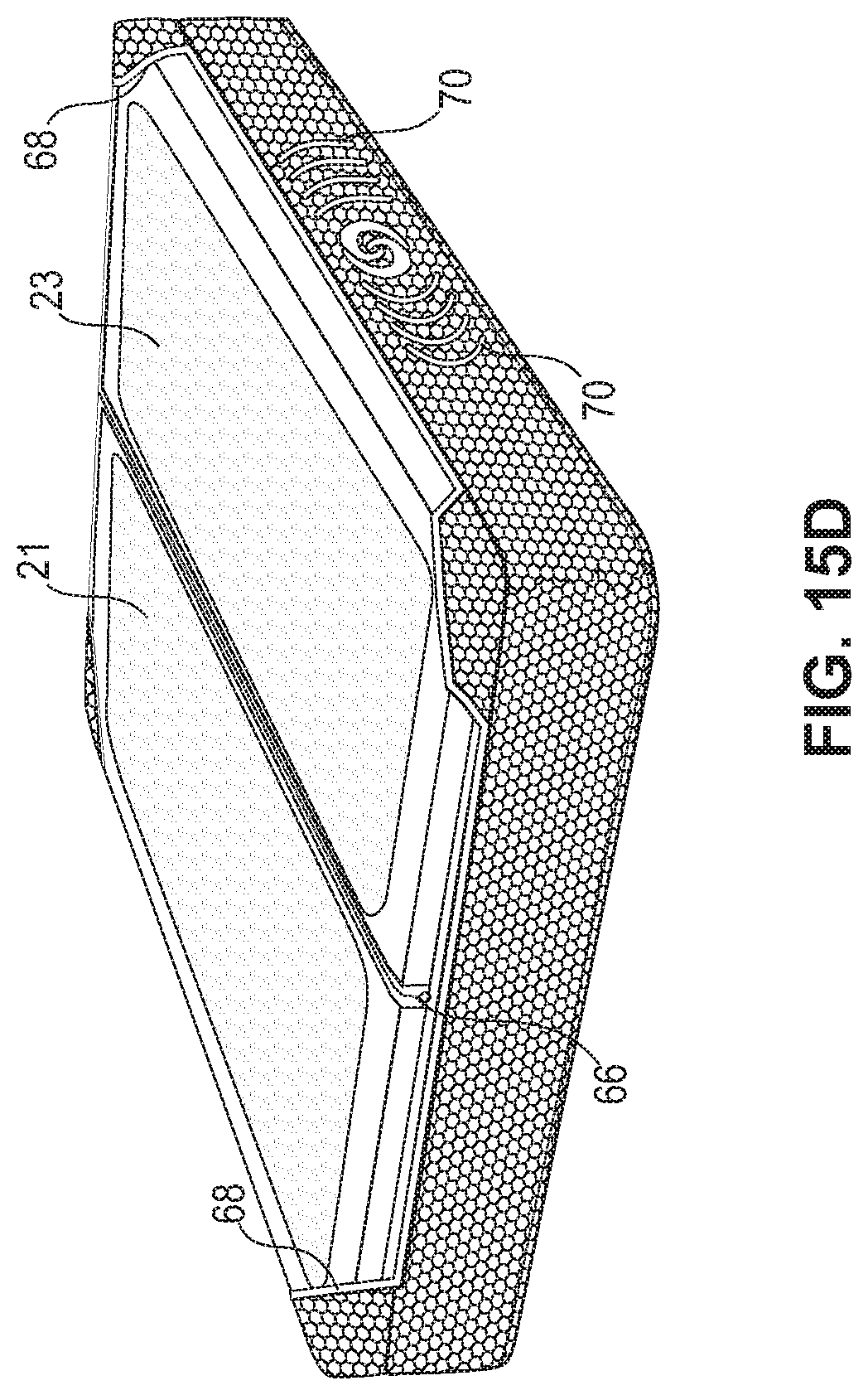 Patent US12318011 Figure 19 – Customizable mattress