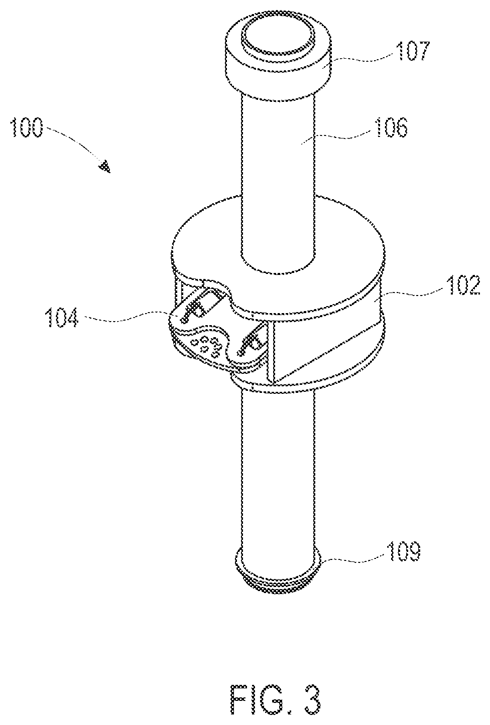 Patent US12318013 Figure 3 – Height adjustment mechanism for furniture