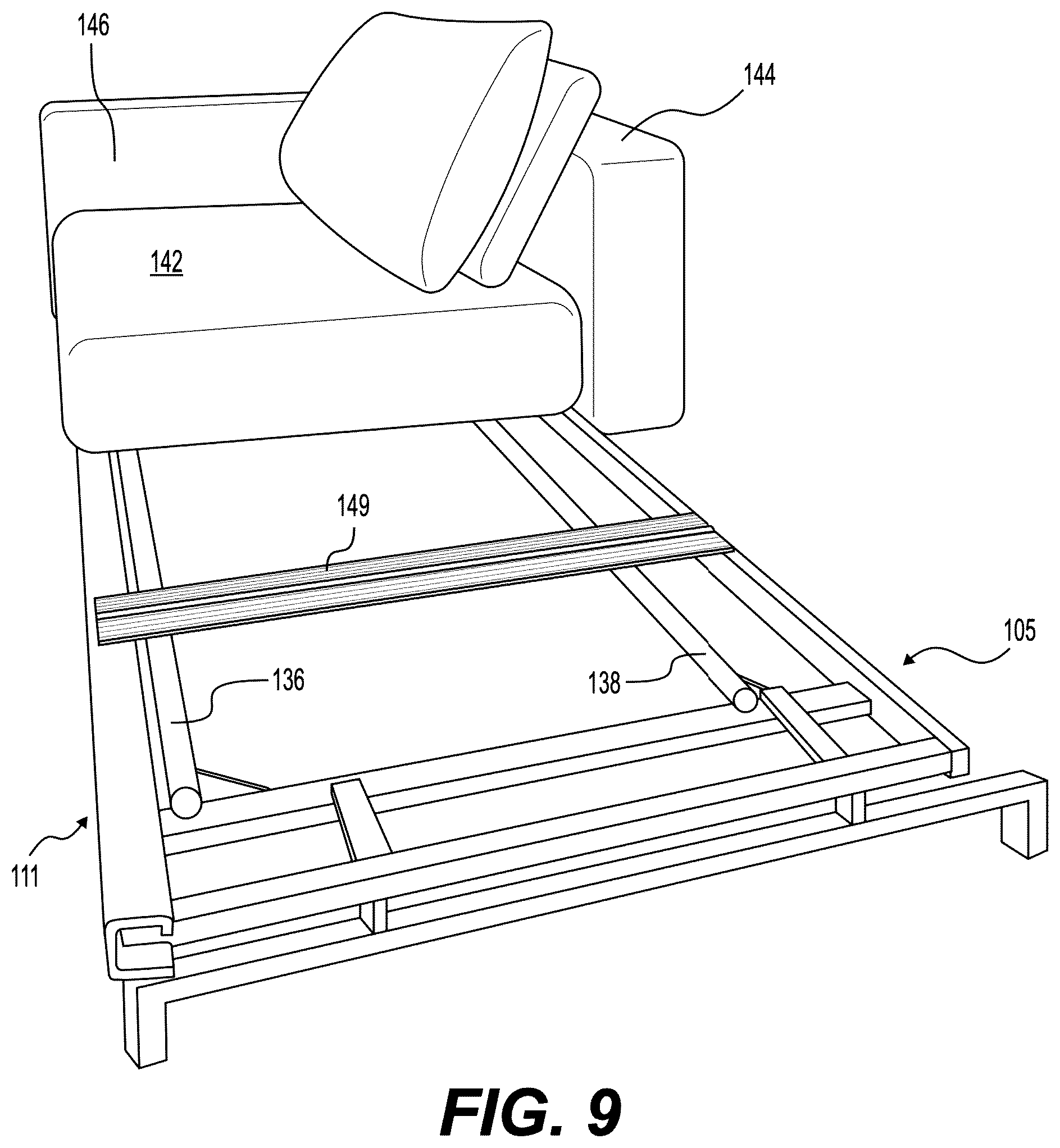 Patent US12318014 Figure 6 – Encapsulated spring for cushion