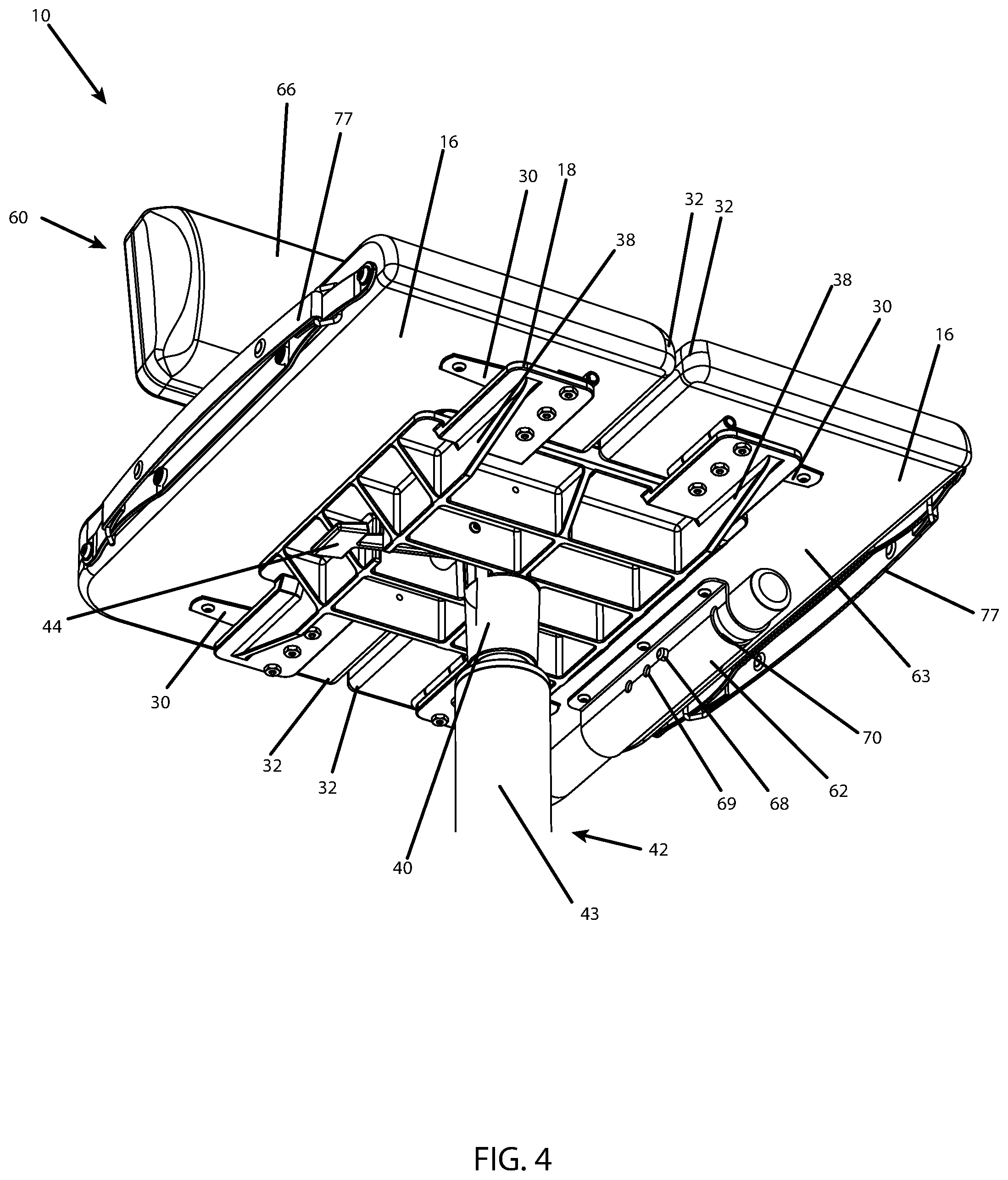 Patent US12318015 Figure 7 – Lightweight collapsible stool