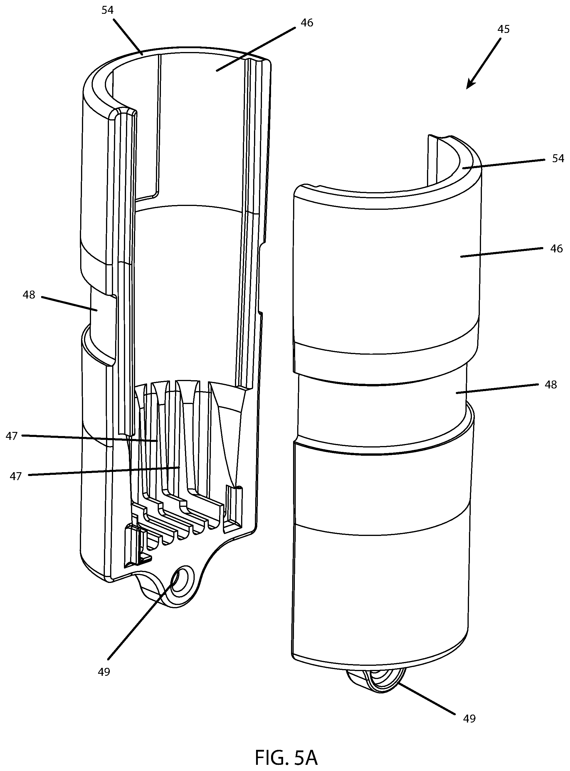 Patent US12318015 Figure 8 – Lightweight collapsible stool