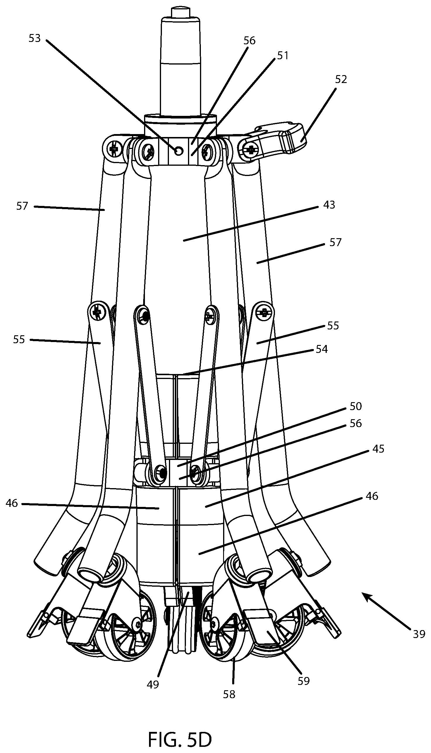 Patent US12318015 Figure 11 – Lightweight collapsible stool