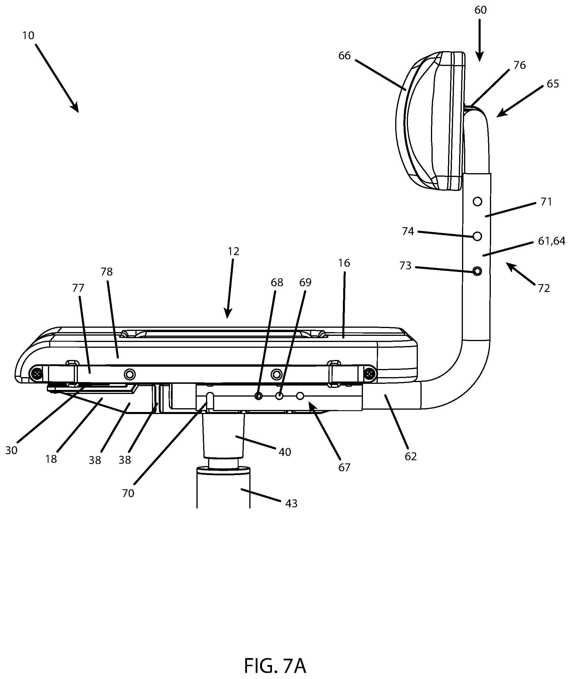 Patent US12318015 Figure 14 – Lightweight collapsible stool
