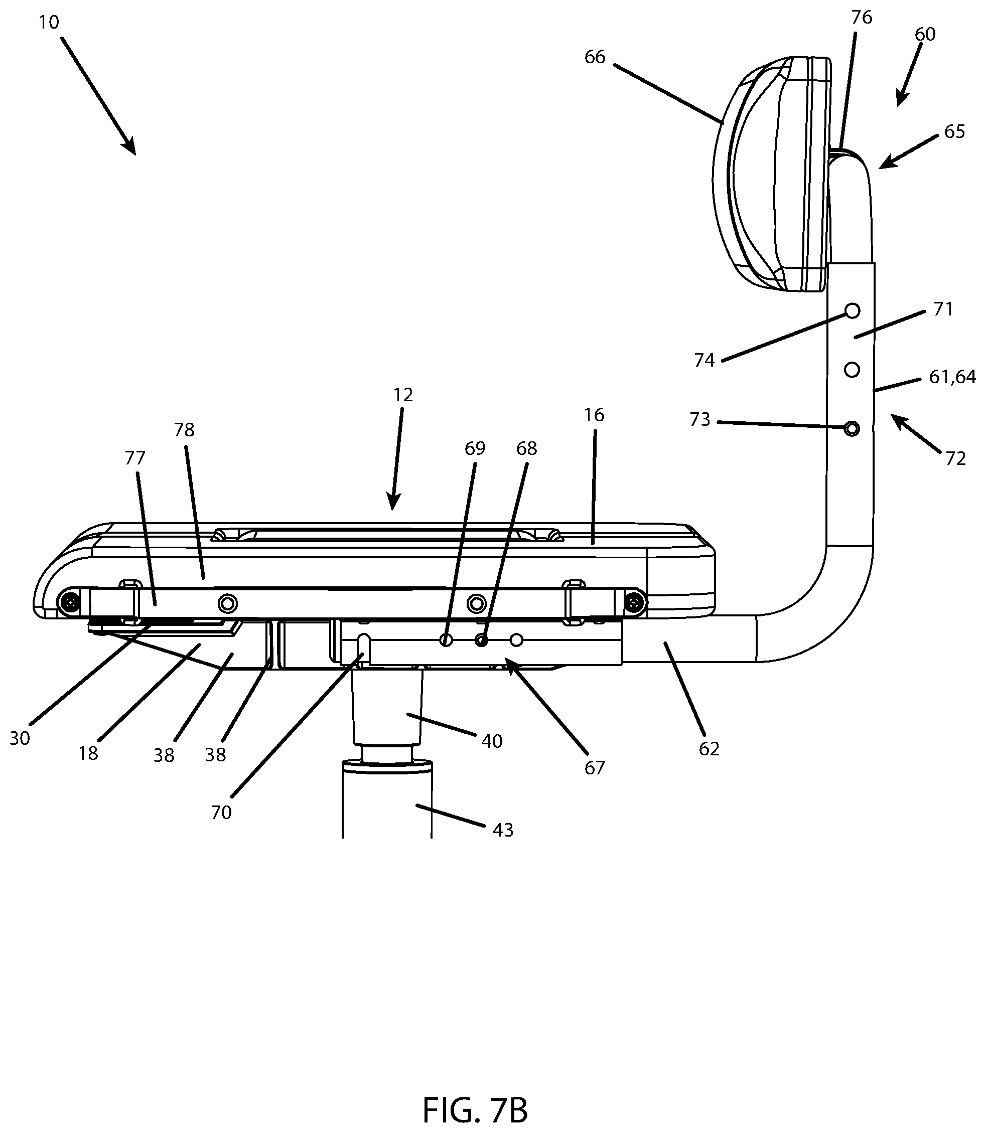 Patent US12318015 Figure 15 – Lightweight collapsible stool