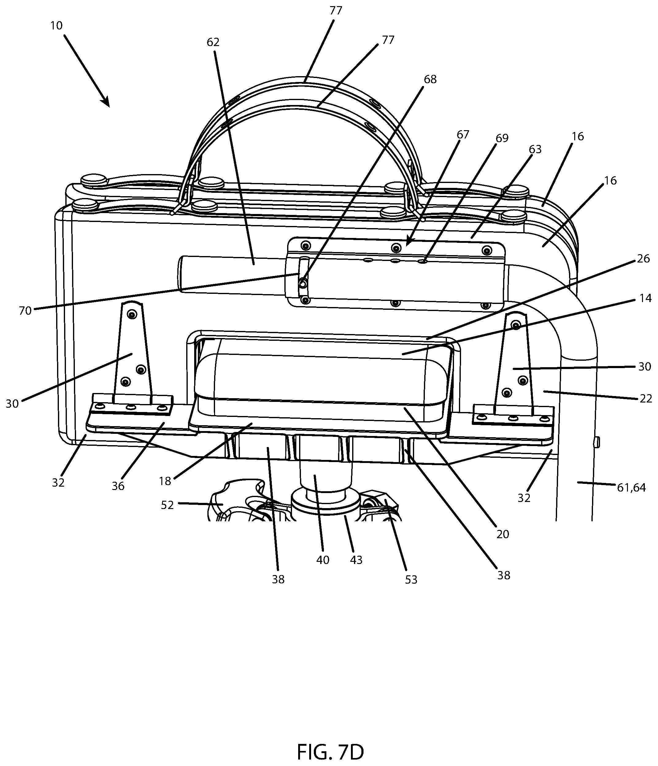 Patent US12318015 Figure 17 – Lightweight collapsible stool