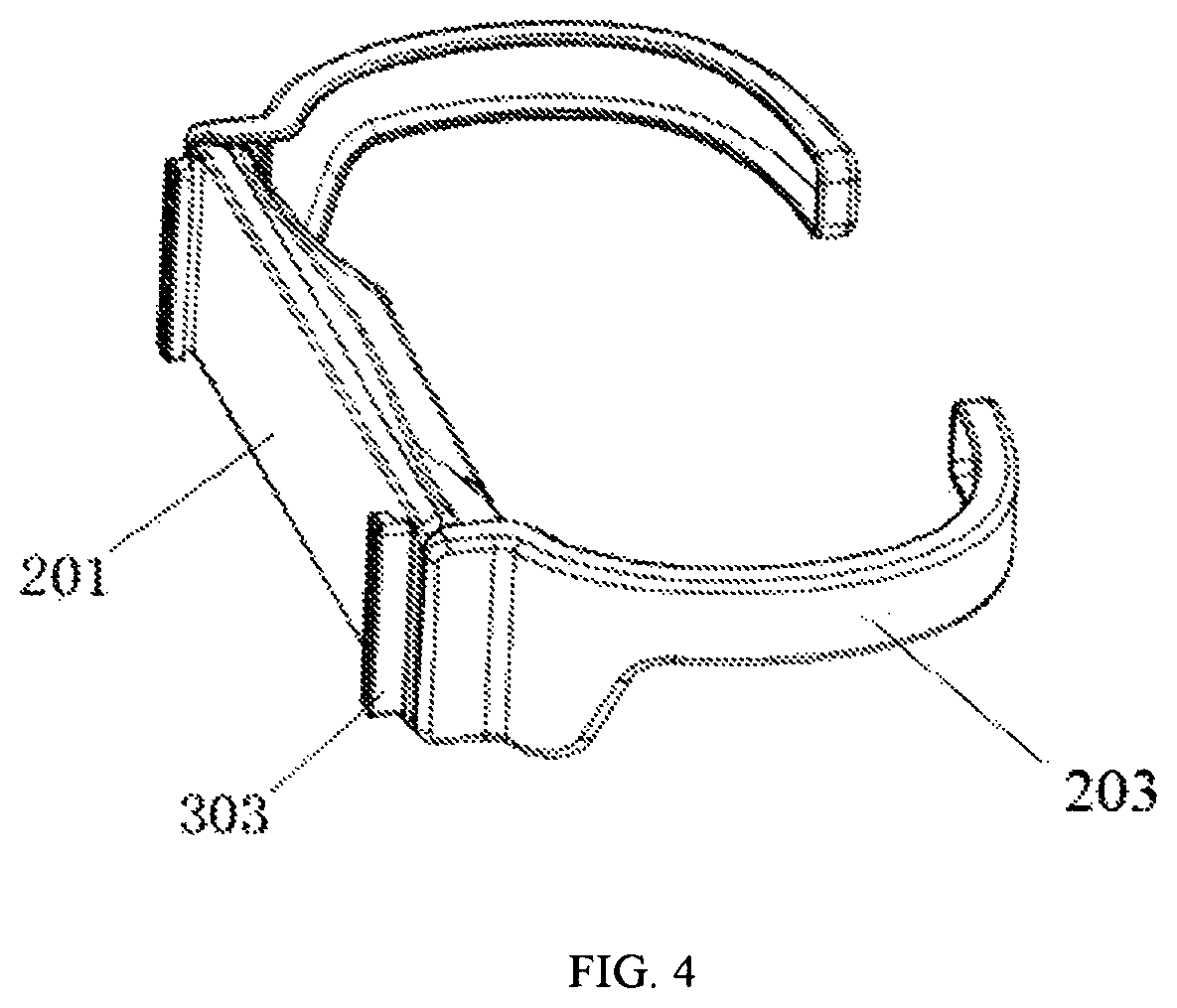 Patent US12318016 Figure 3 – Car seat neck pillow with clamping and fixing structure