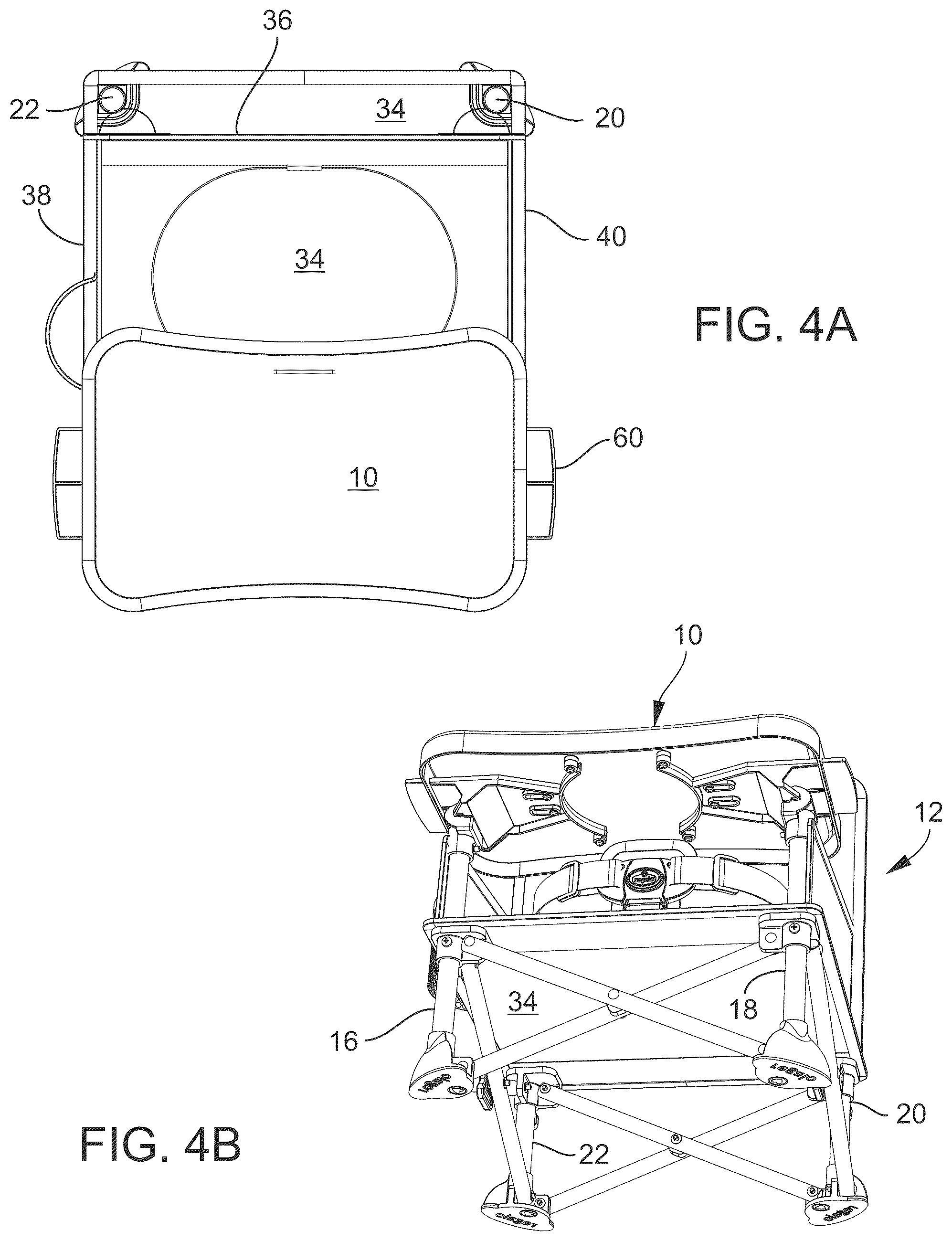 Patent US12318017 Figure 4 – Tray with integral mechanism