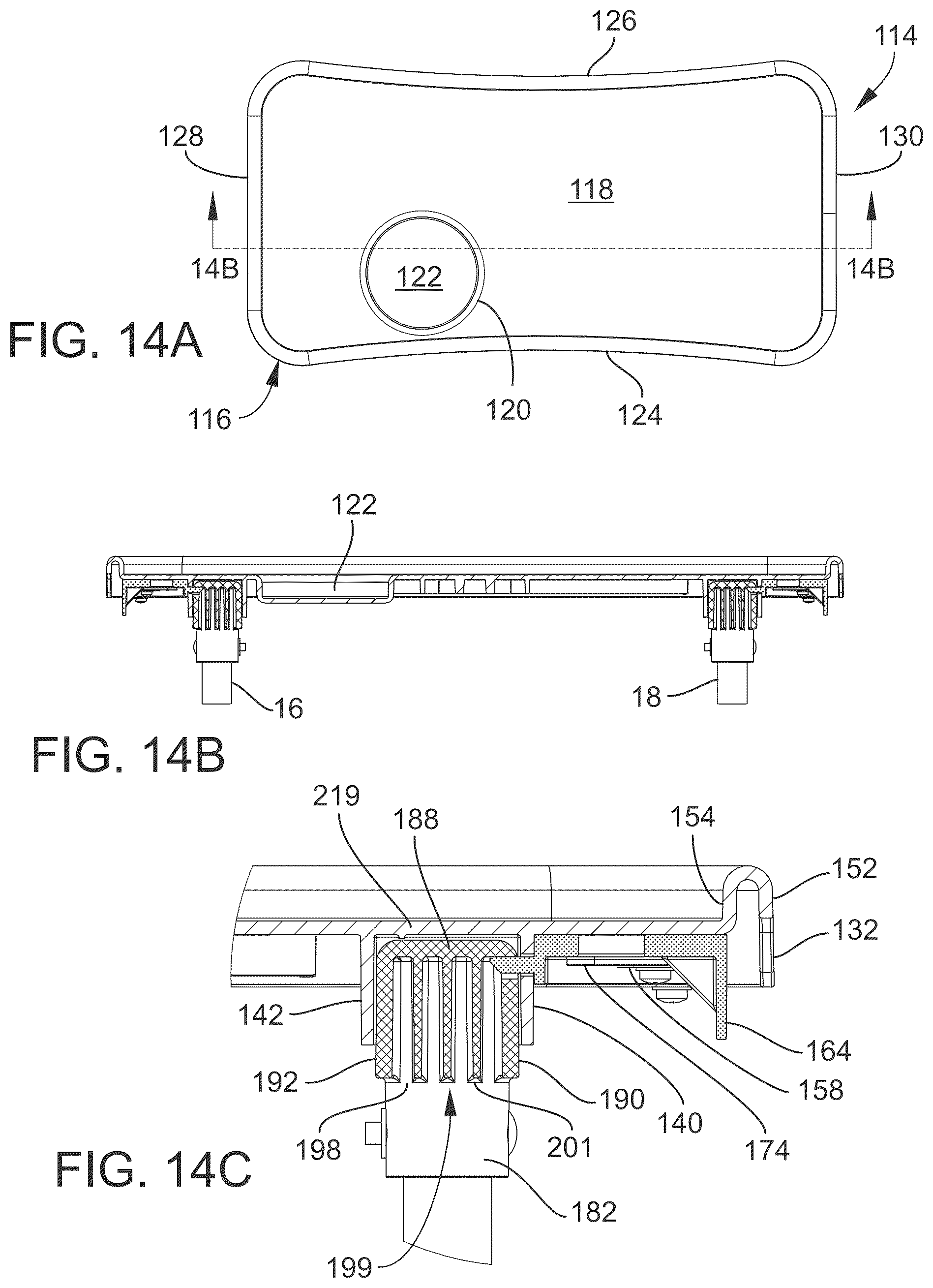 Patent US12318017 Figure 14 – Tray with integral mechanism