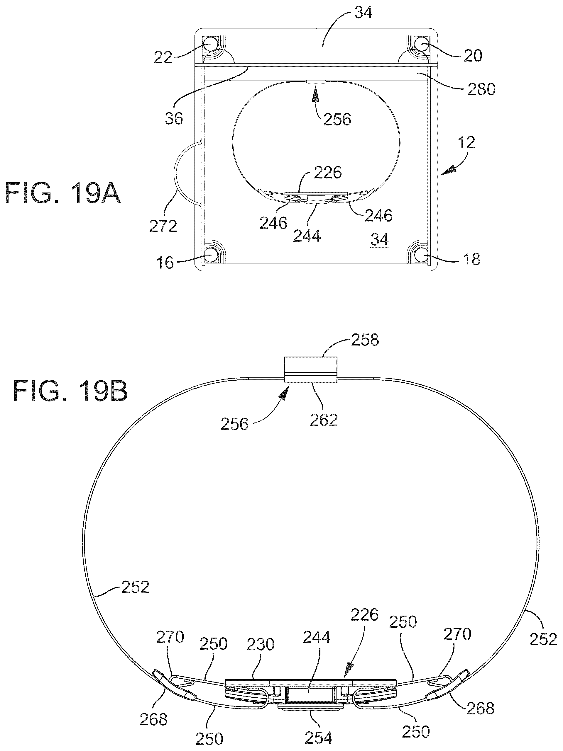 Patent US12318017 Figure 19 – Tray with integral mechanism