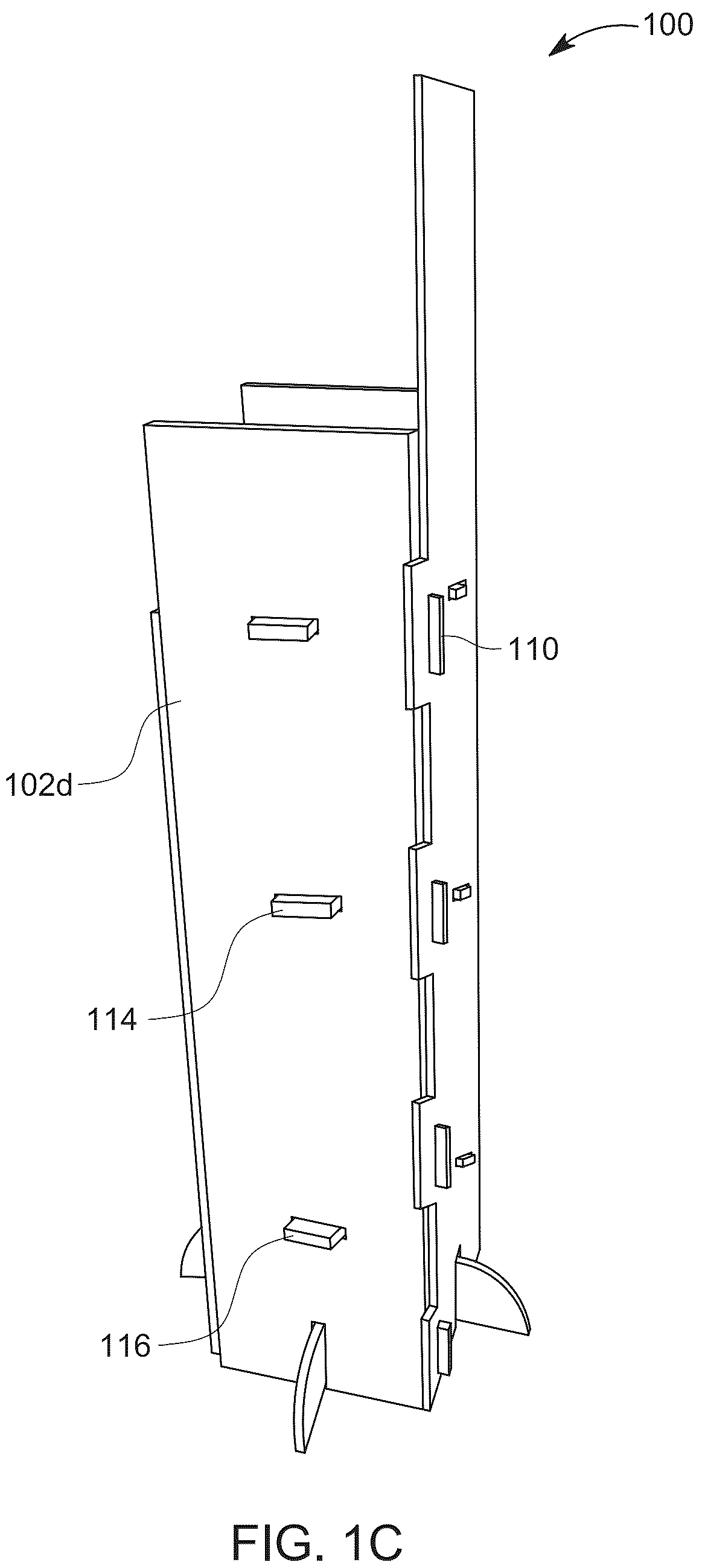 Patent US12318022 Figure 3 – Flat-pack liquid dispensing station