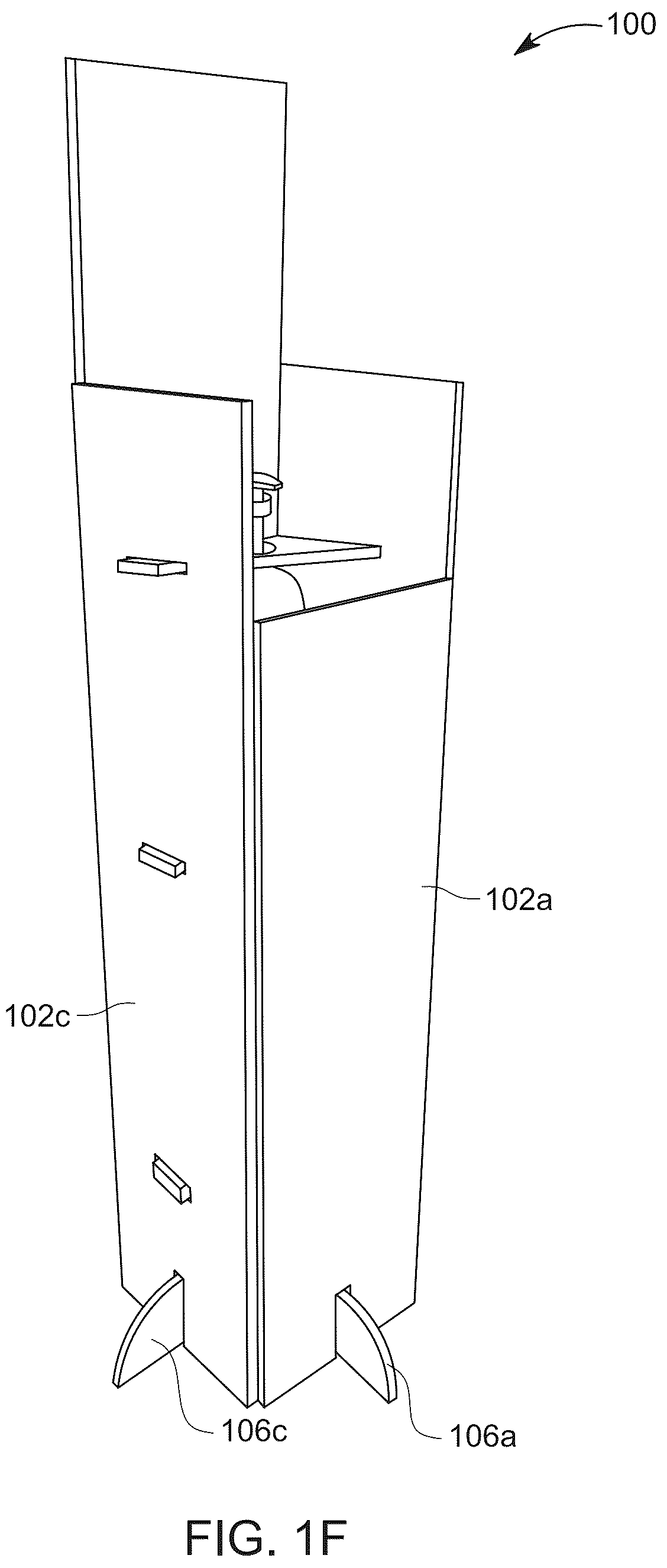 Patent US12318022 Figure 6 – Flat-pack liquid dispensing station