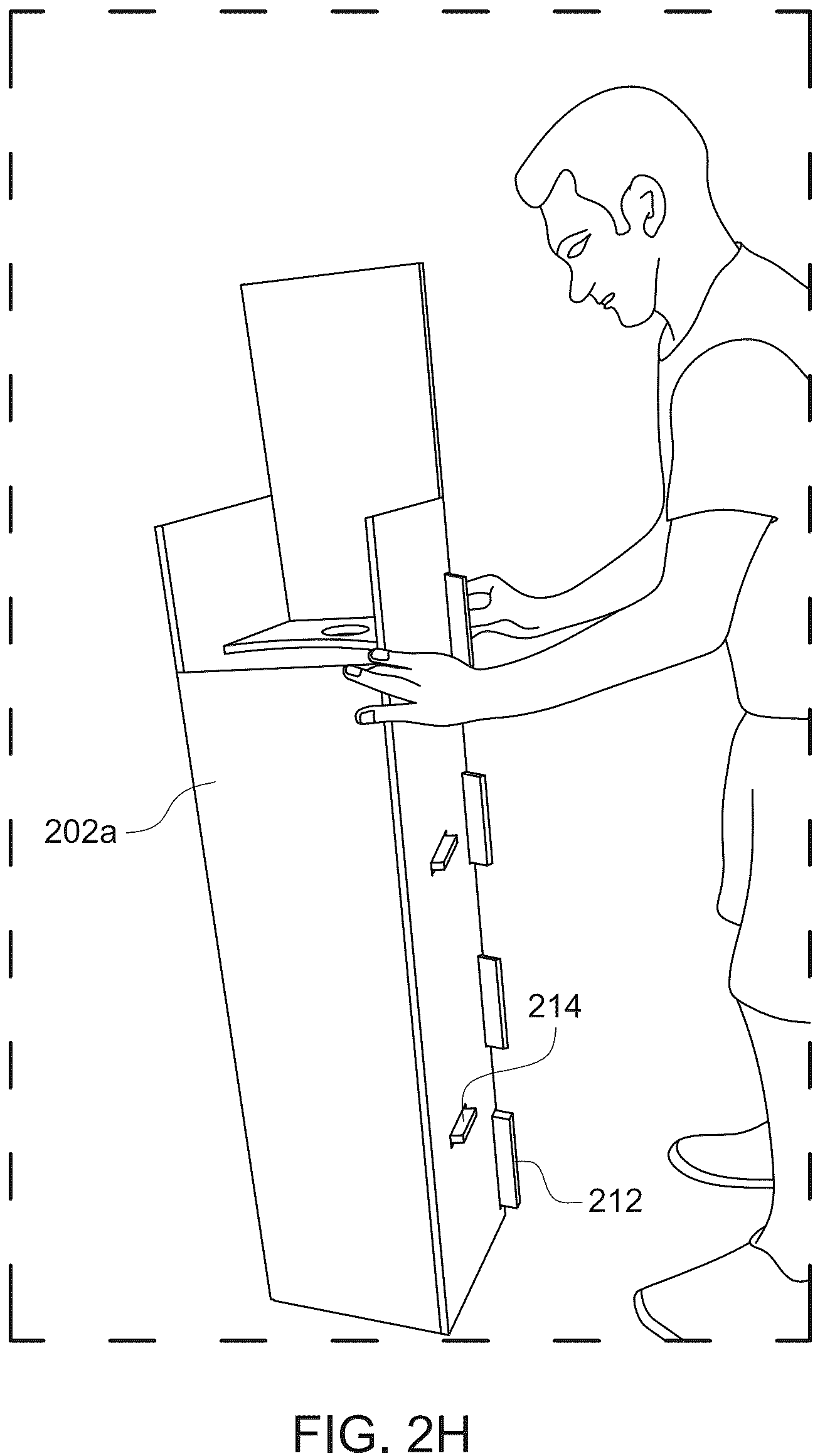 Patent US12318022 Figure 14 – Flat-pack liquid dispensing station