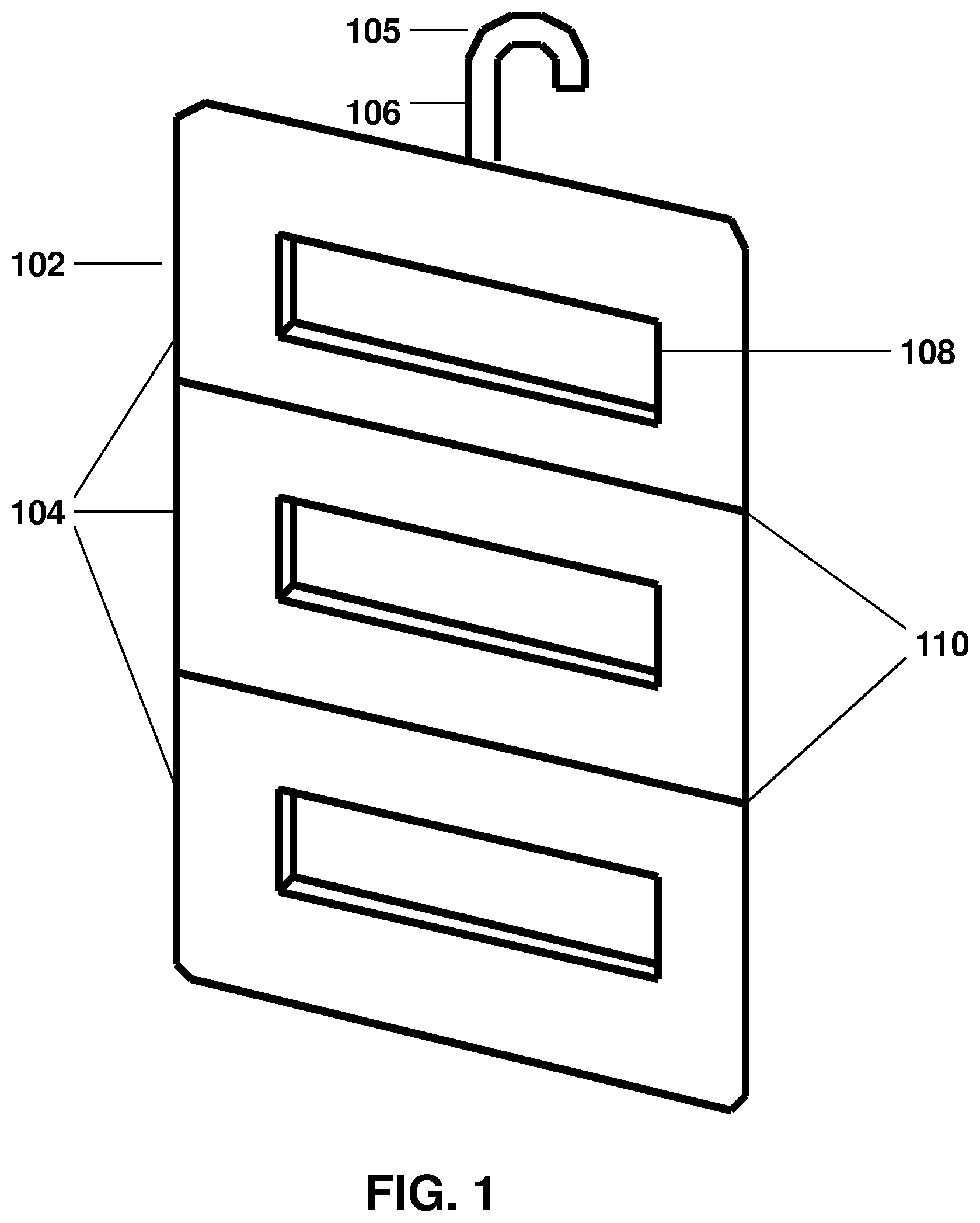 Patent US12318026 — Modular bed linen hanger and storage system — Figure 1