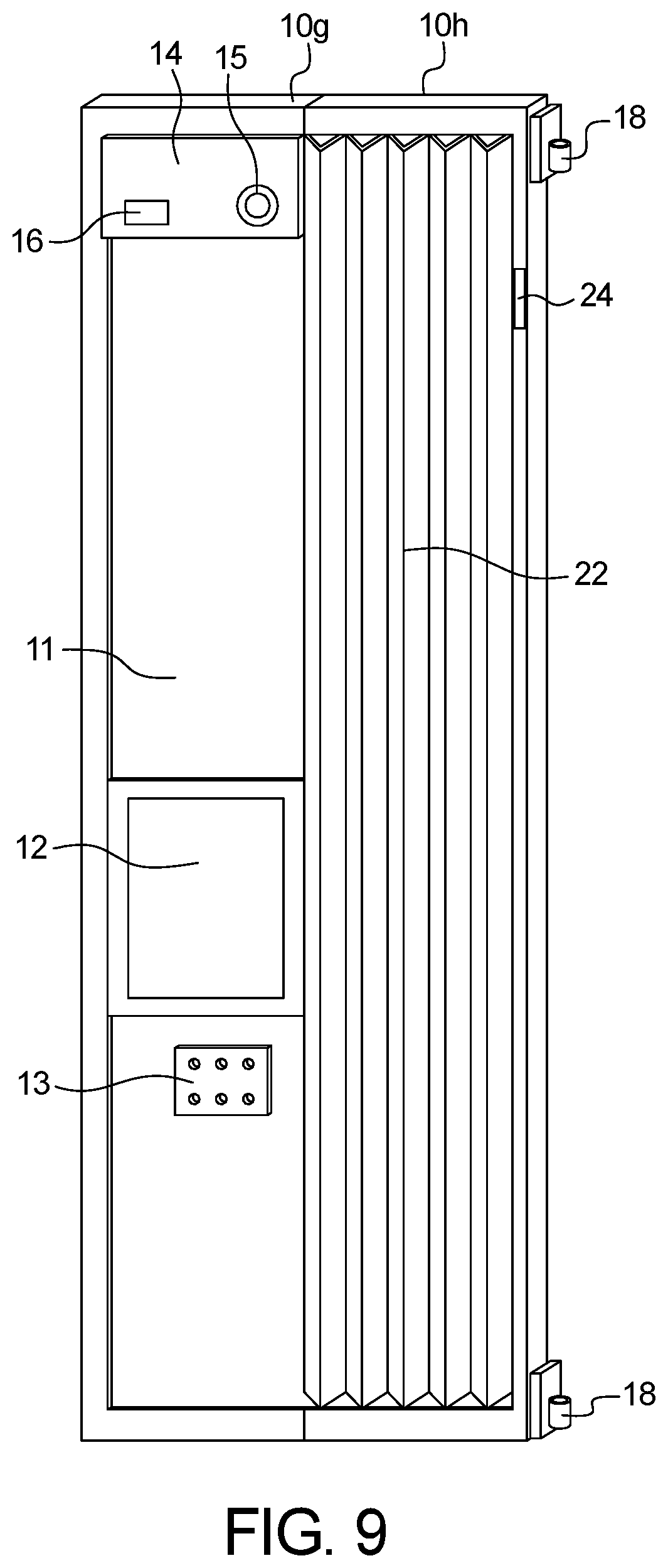 Patent US12318028 Figure 6 – Delivery door extension