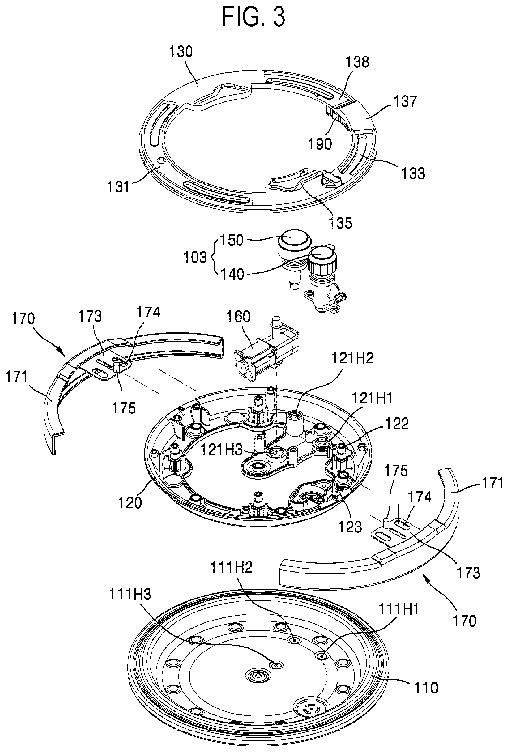 Patent US12318031 Figure 3 – Cooking device