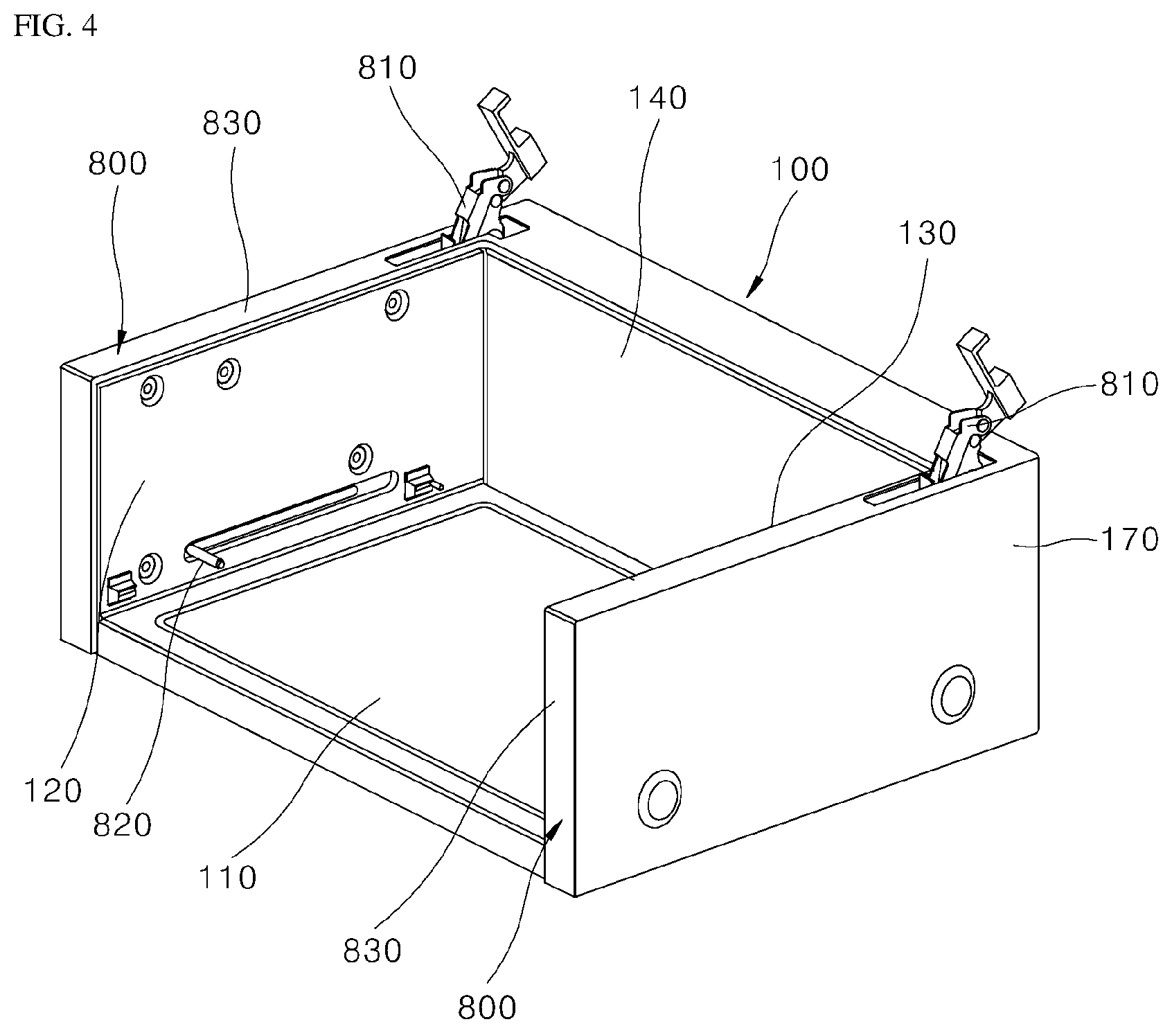 Patent US12318036 Figure 4 – Cooking appliance