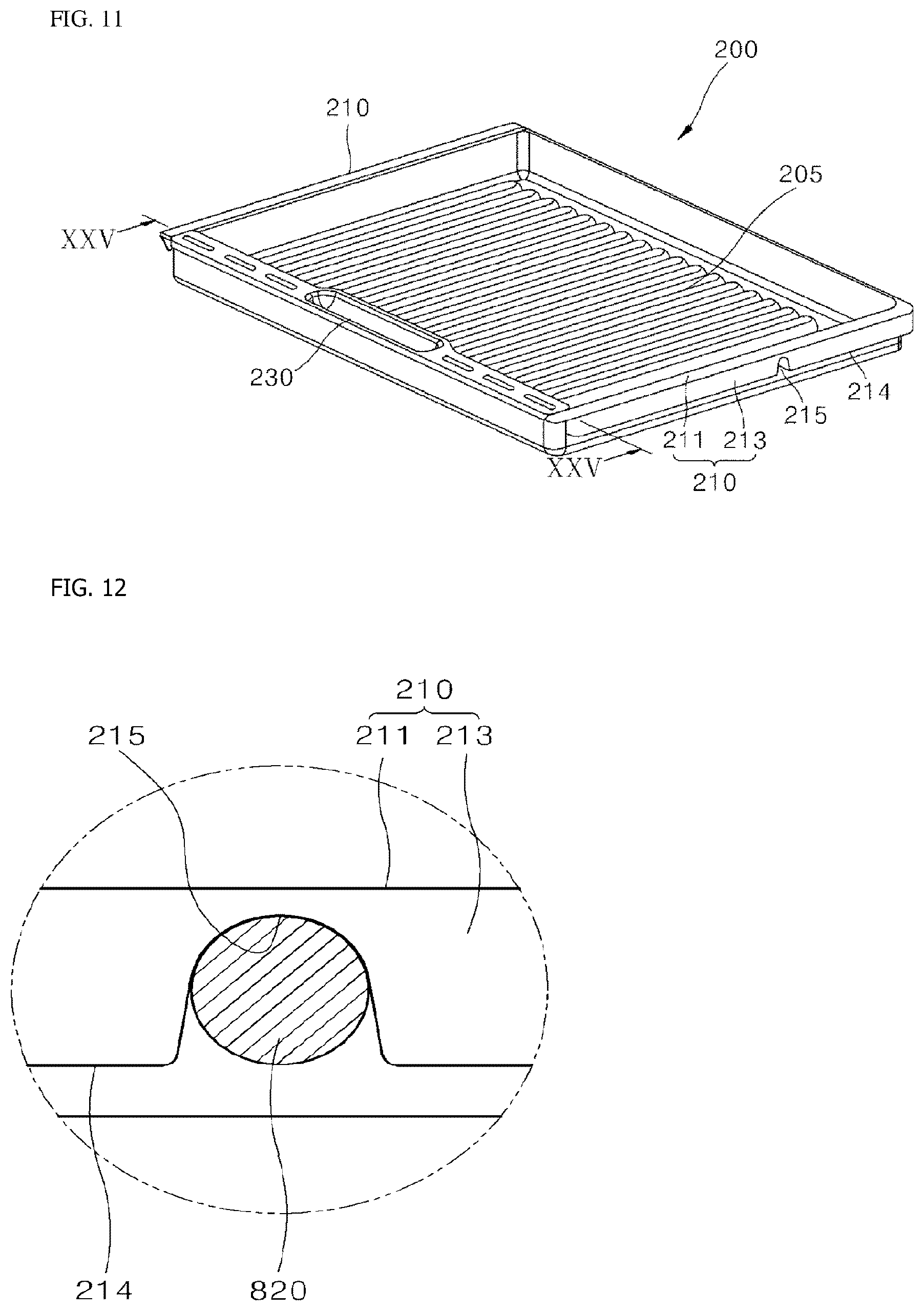 Patent US12318036 Figure 11 – Cooking appliance