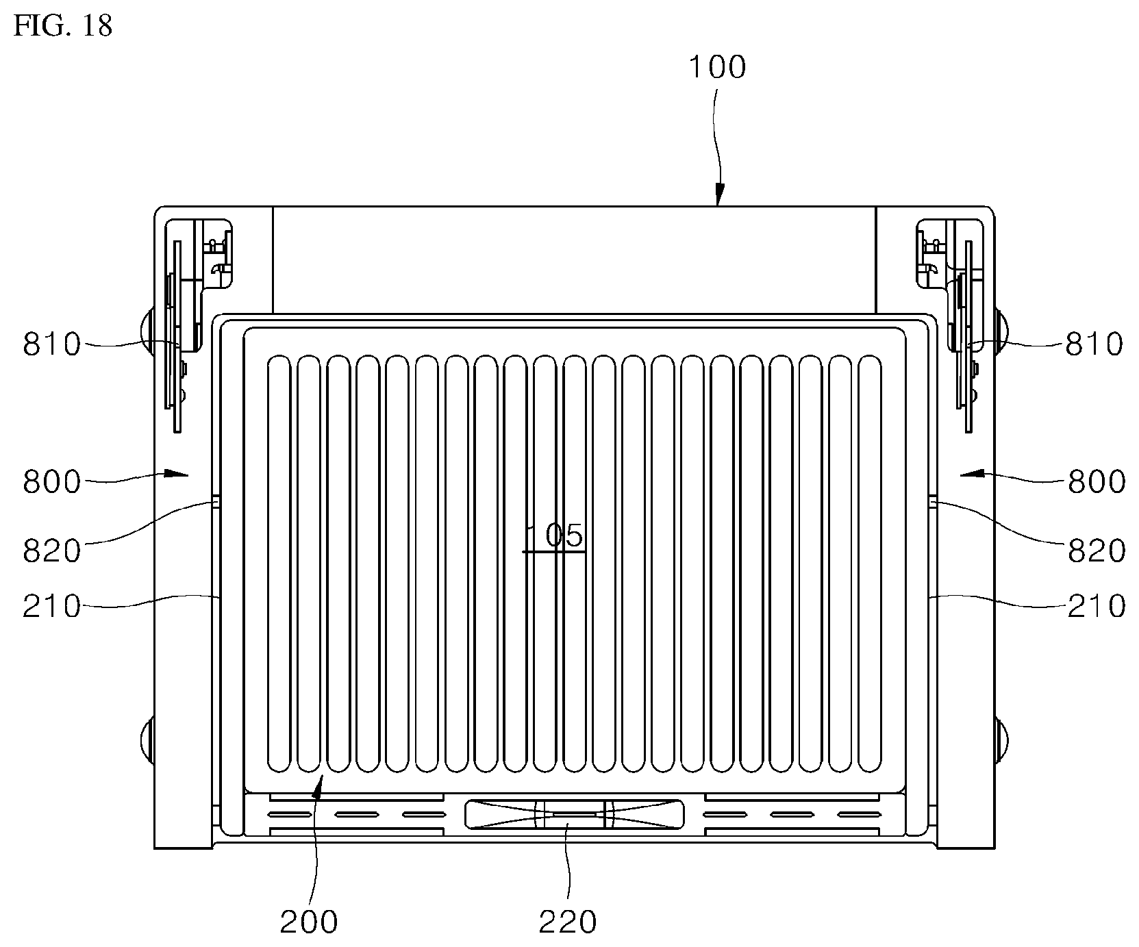 Patent US12318036 Figure 15 – Cooking appliance