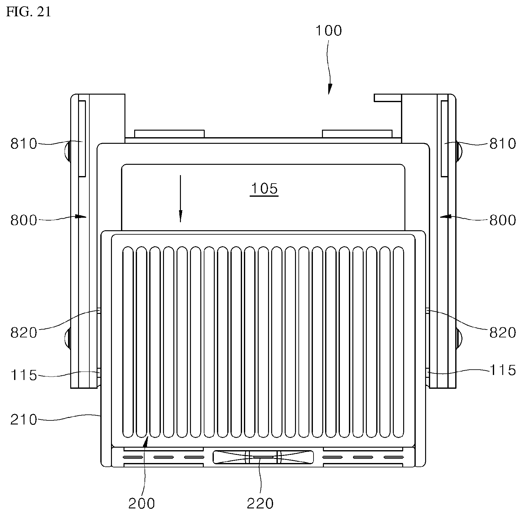 Patent US12318036 Figure 18 – Cooking appliance