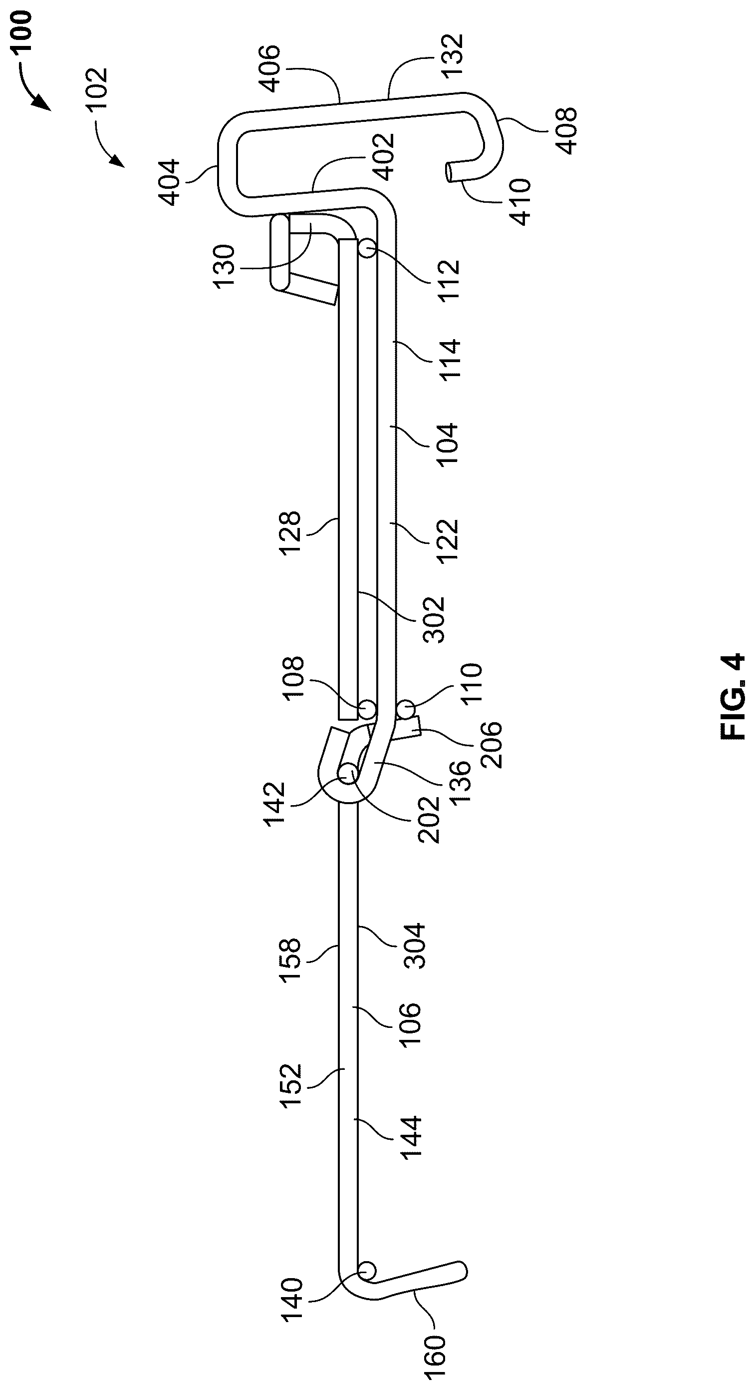 Patent US12318039 Figure 4 – Adjustable warming racks for cookboxes of grills