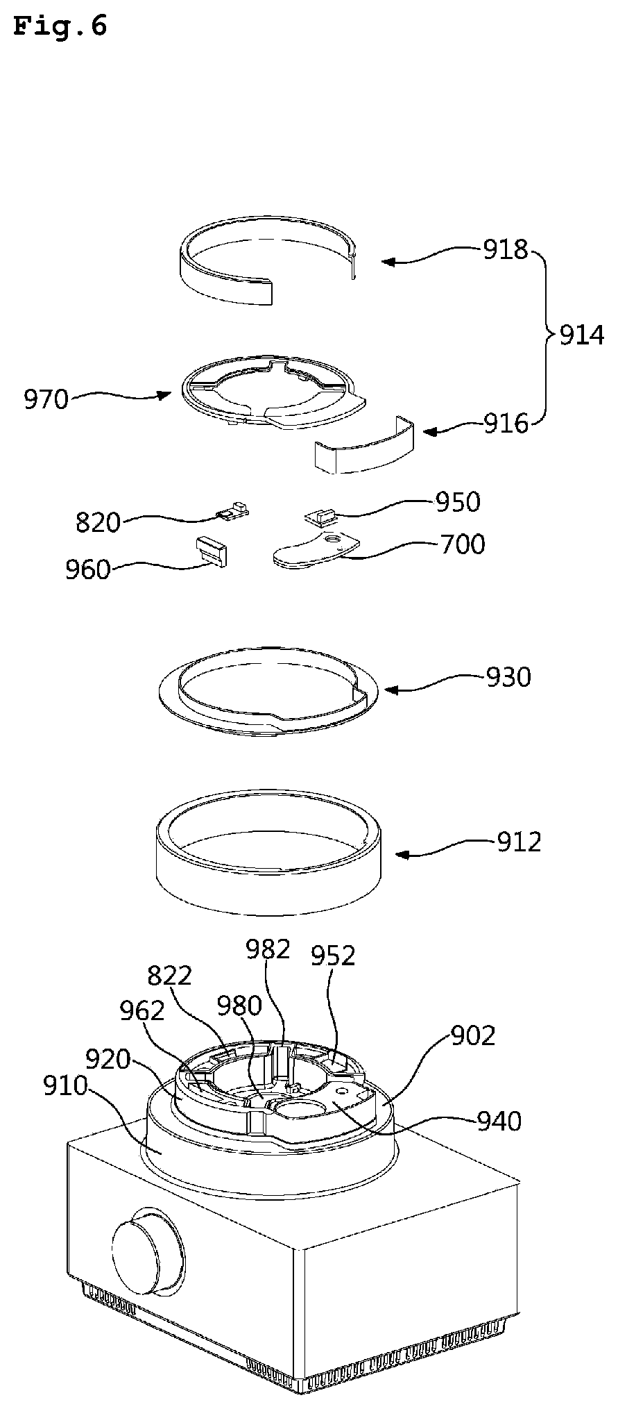 Patent US12318041 Figure 6 – Blender