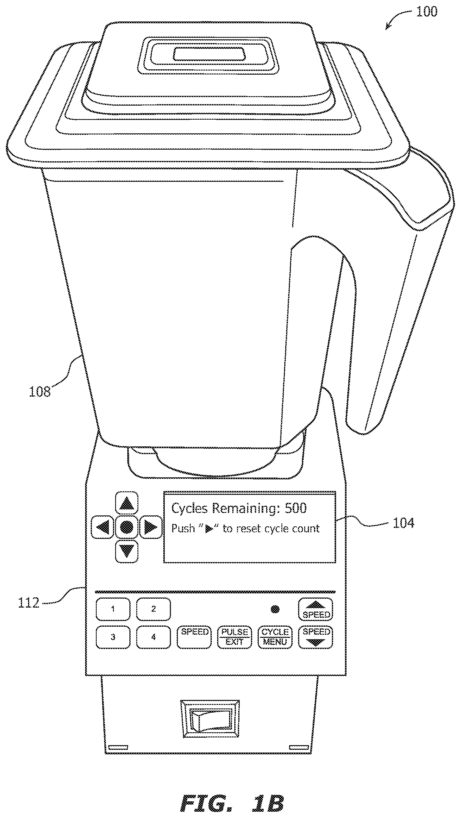 Patent US12318042 Figure 2 – Blender control system