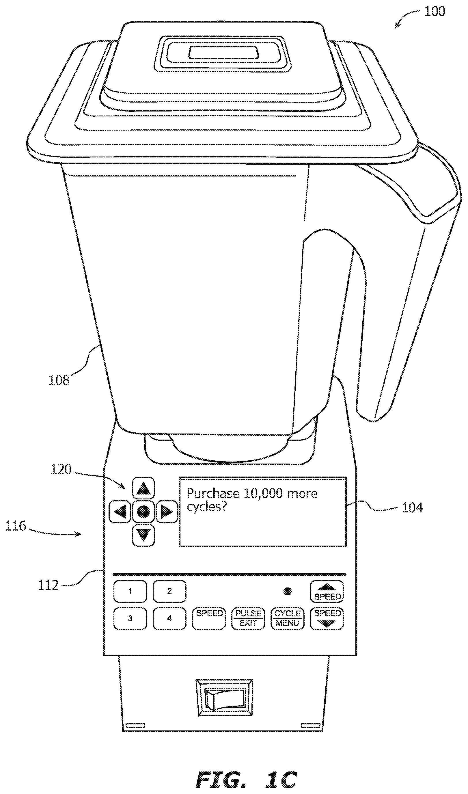 Patent US12318042 Figure 3 – Blender control system