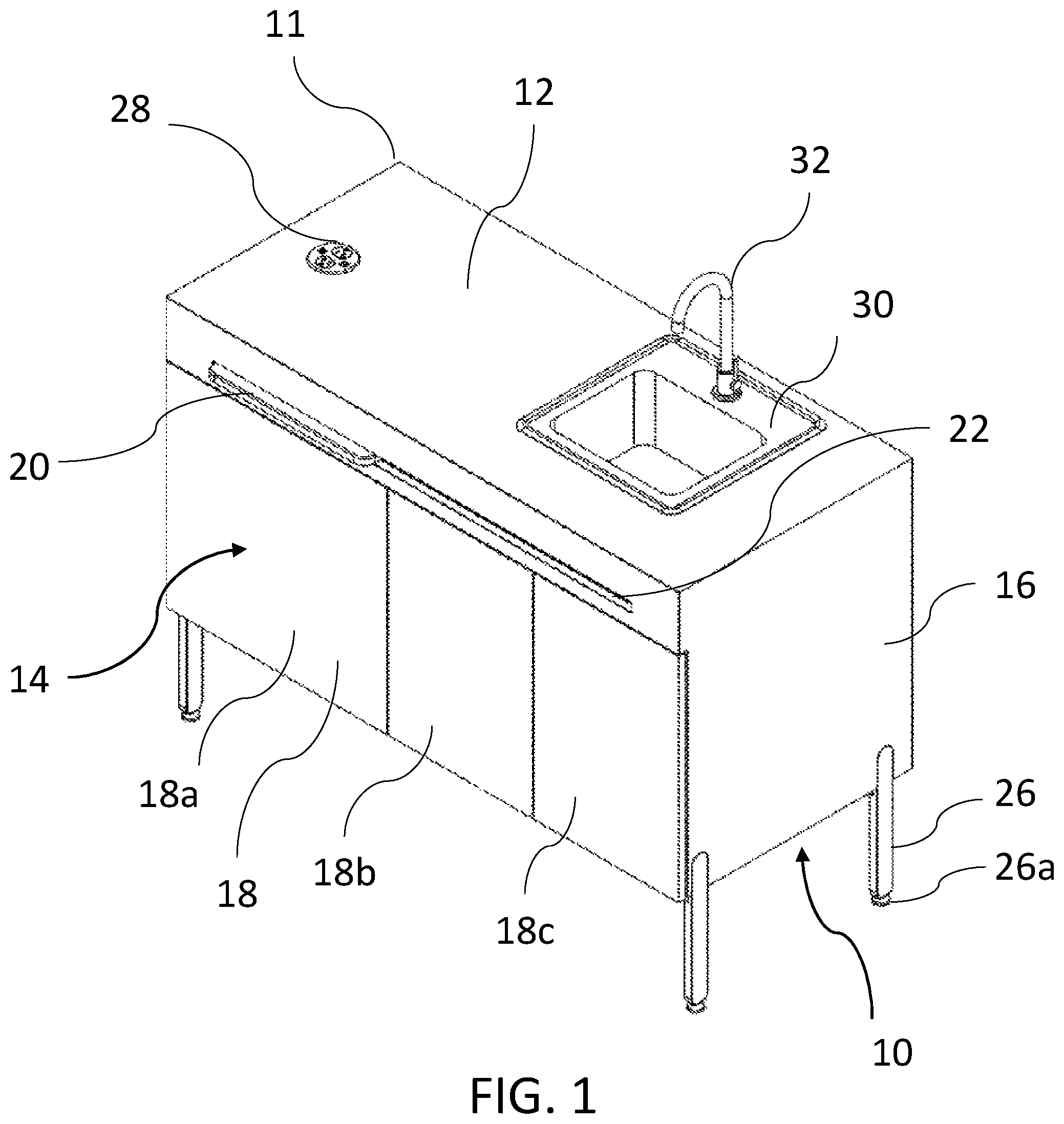 Patent US12318046 Figure 1 – Lactation station