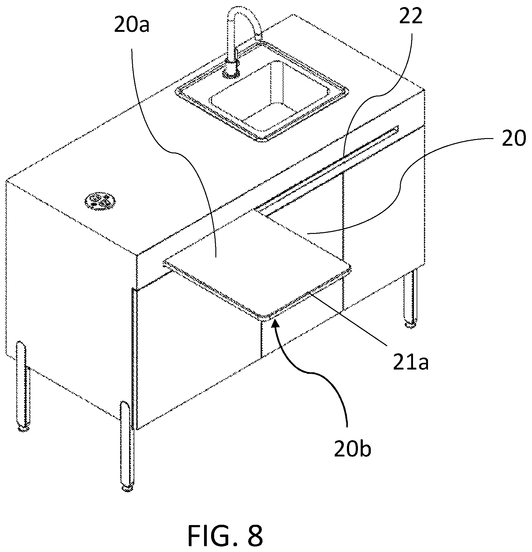 Patent US12318046 Figure 8 – Lactation station