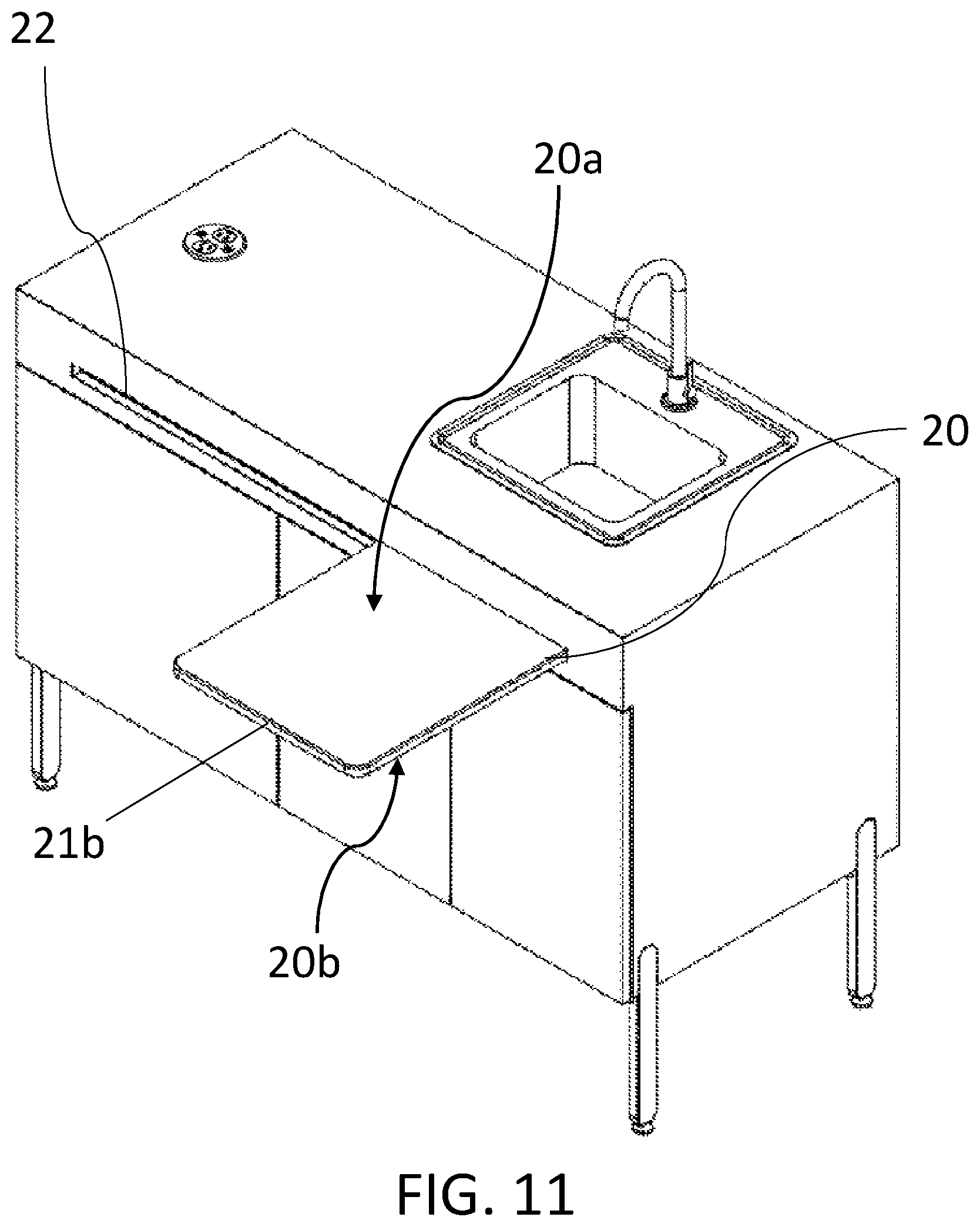 Patent US12318046 Figure 11 – Lactation station