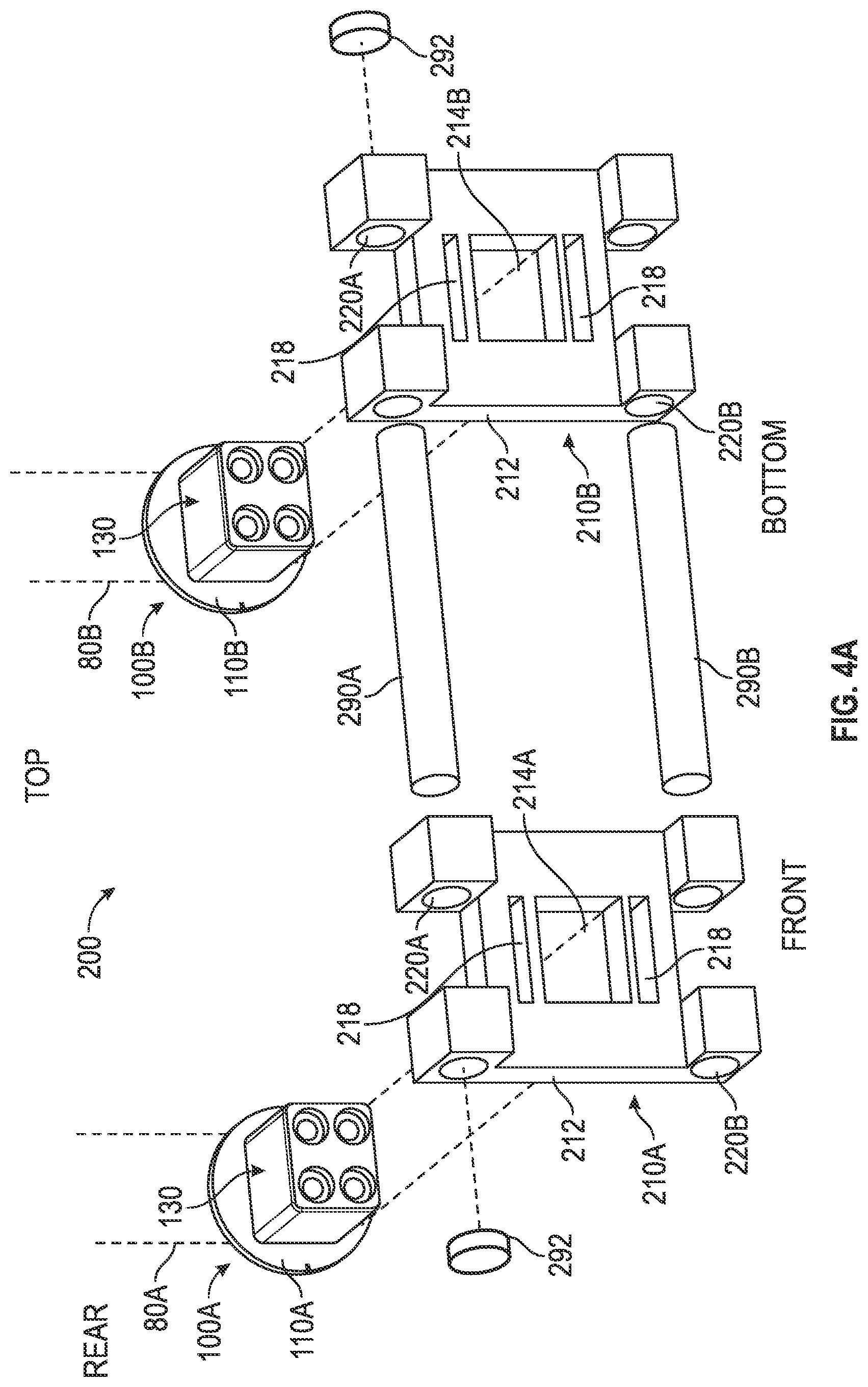 Patent US12318047 Figure 6 – Bracket system and method
