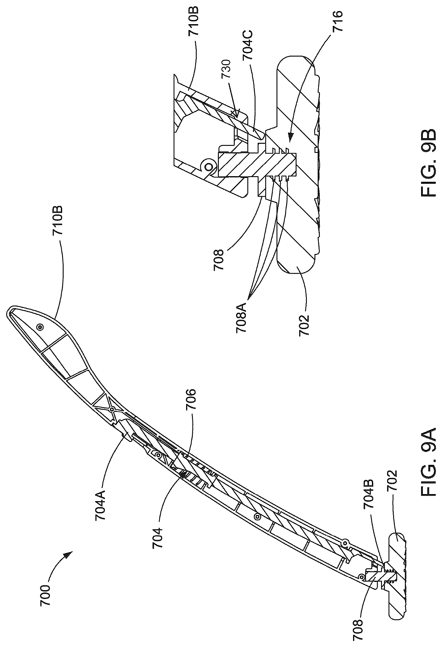 Patent US12318048 Figure 12 – Scrubbing tool having a movable two-section handle and a dissolvable cleaning head