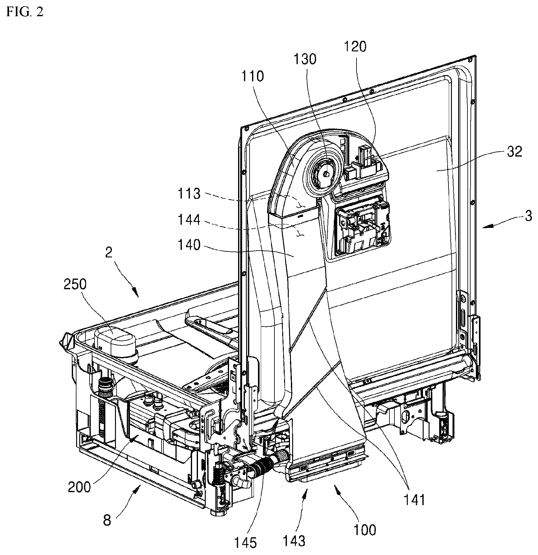 Patent US12318052 Figure 2 – Control method of dishwasher