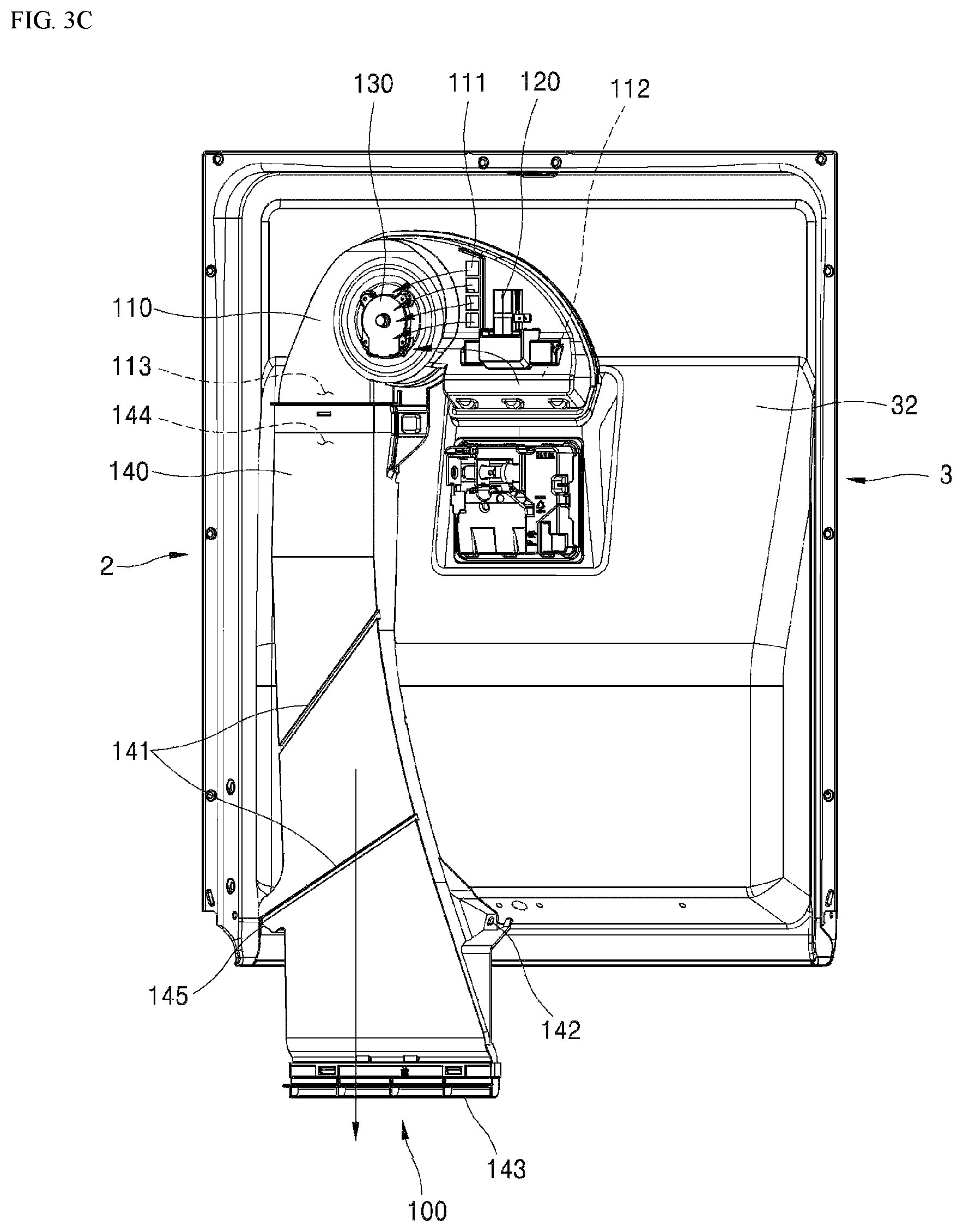 Patent US12318052 Figure 5 – Control method of dishwasher