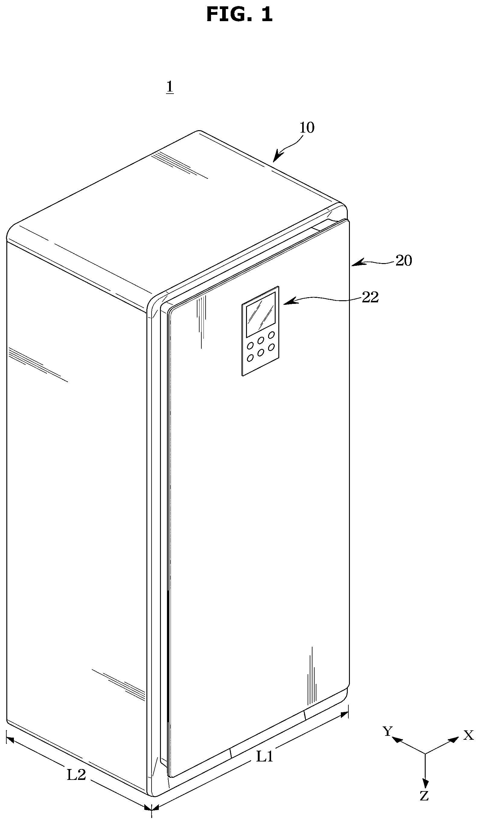 Patent US12318055 Figure 1 – Shoe care apparatus and method of controlling the same