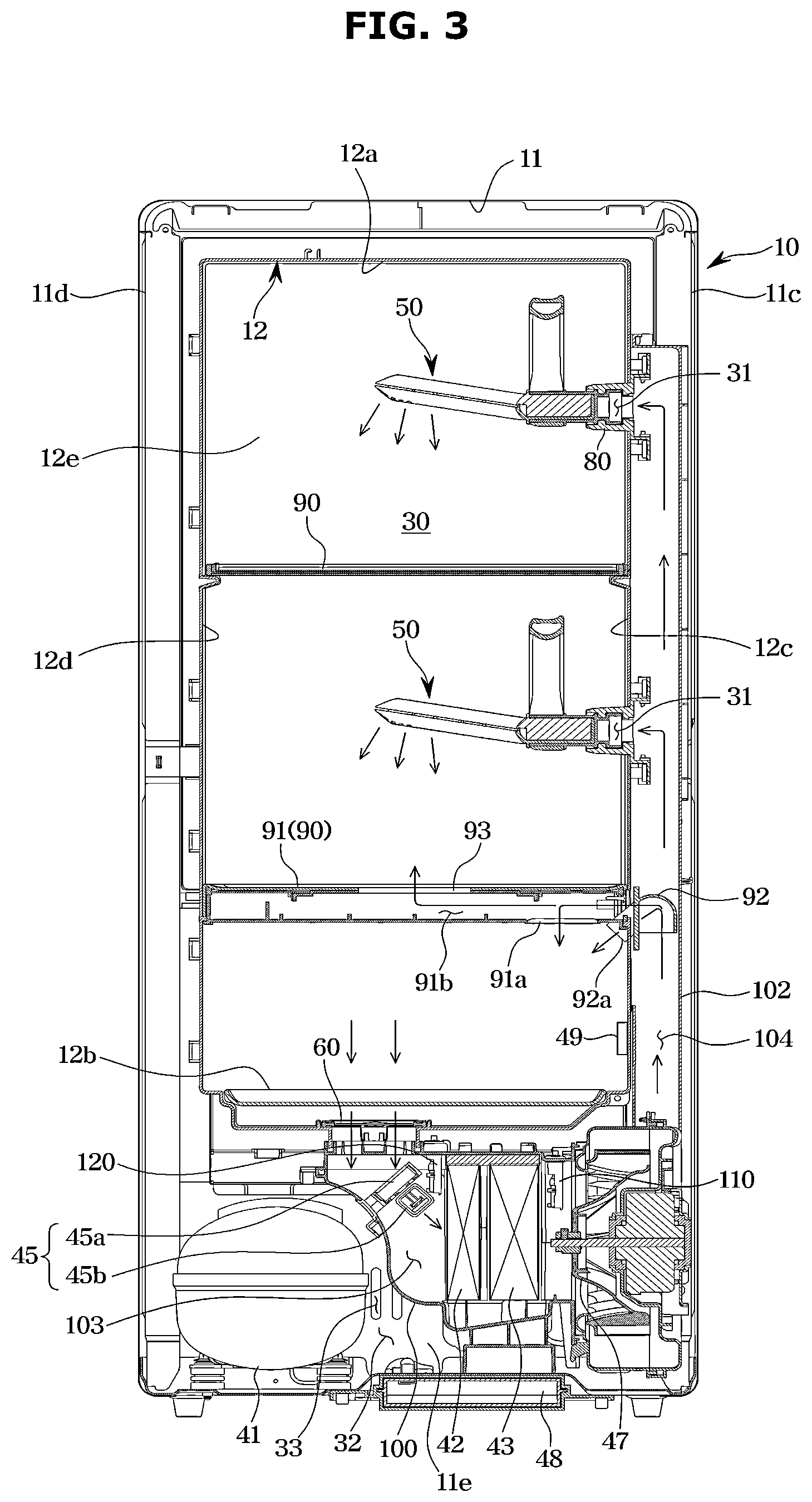 Patent US12318055 Figure 3 – Shoe care apparatus and method of controlling the same