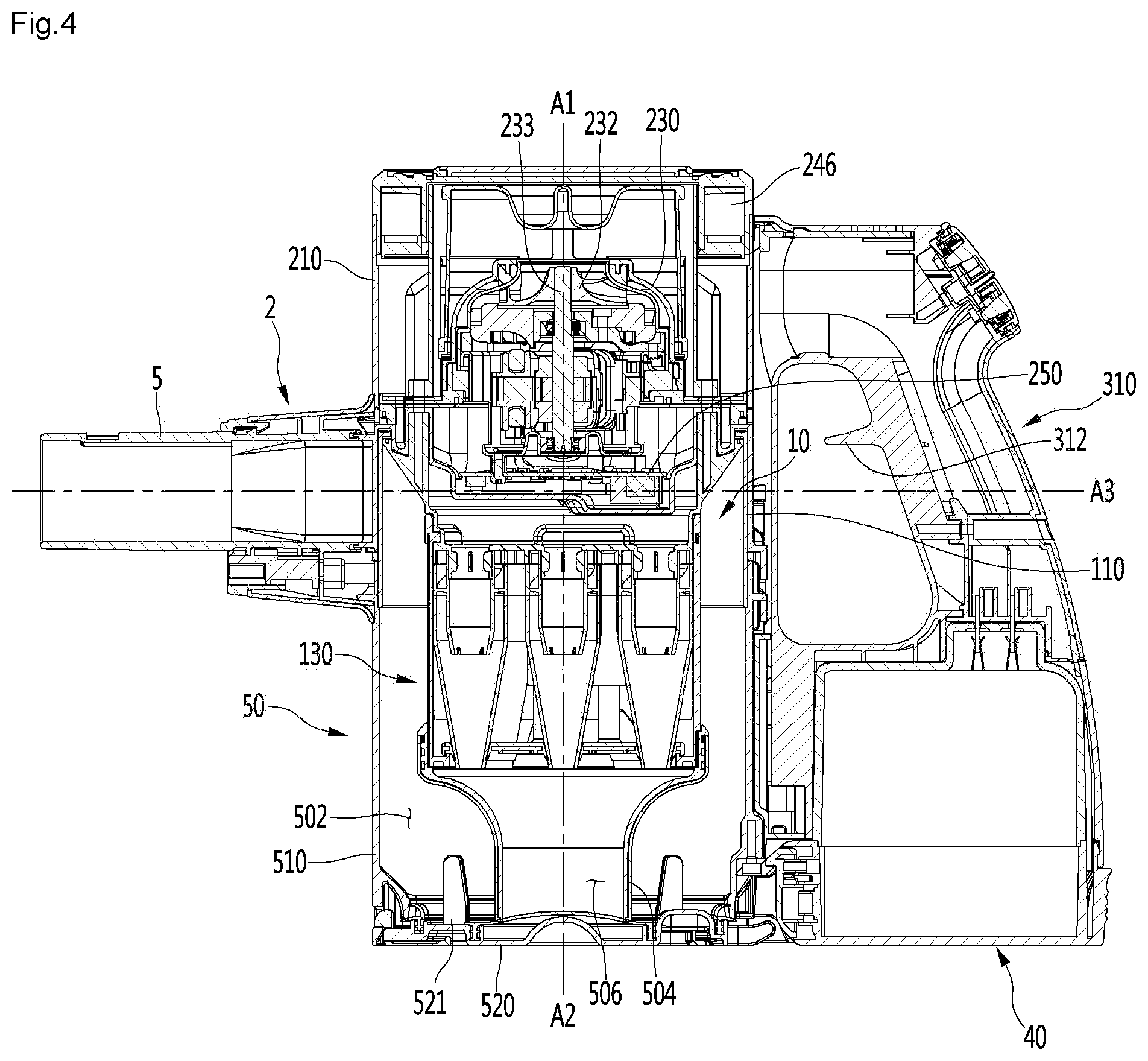 Patent US12318056 Figure 4 – Cleaner