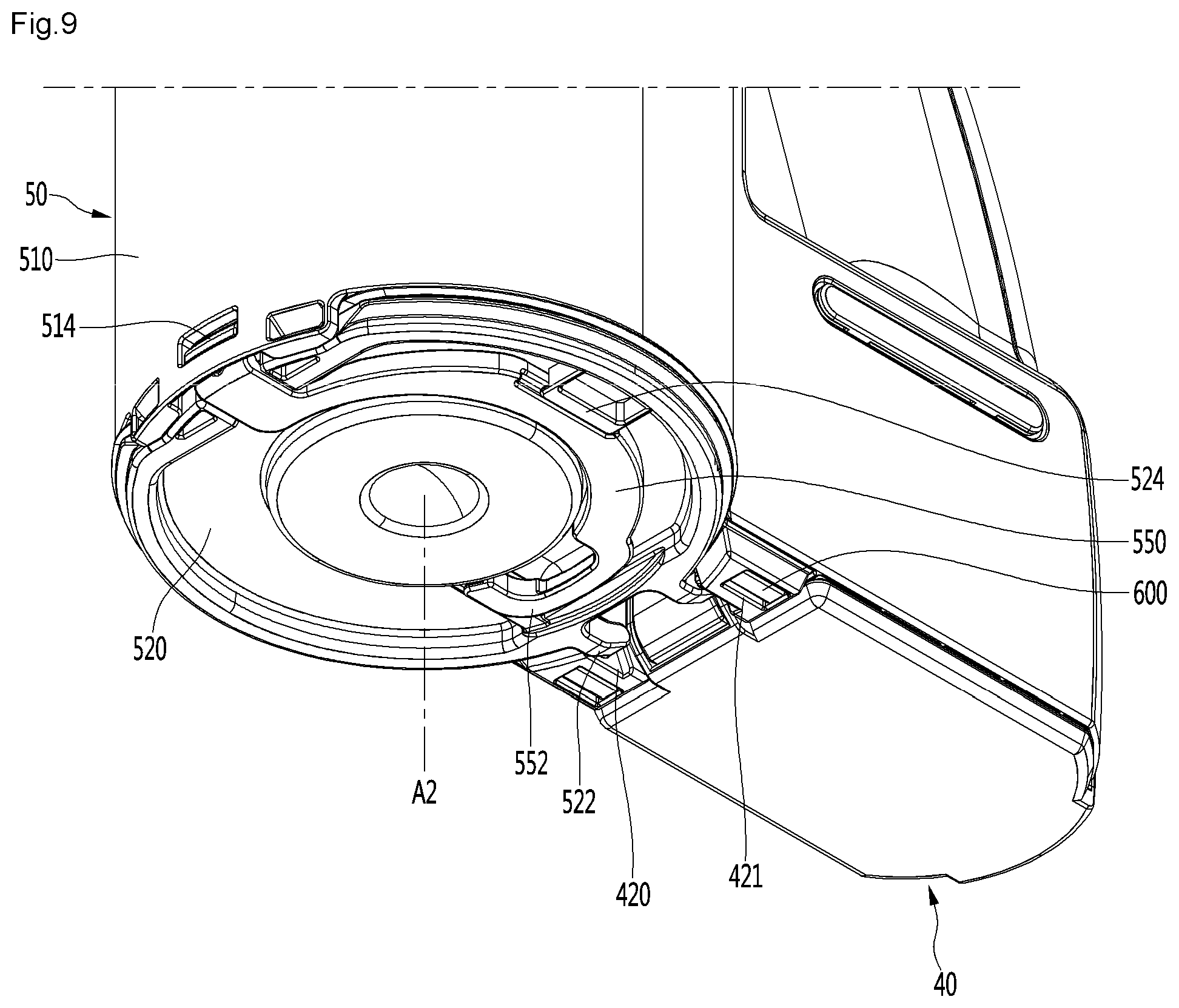 Patent US12318056 Figure 9 – Cleaner