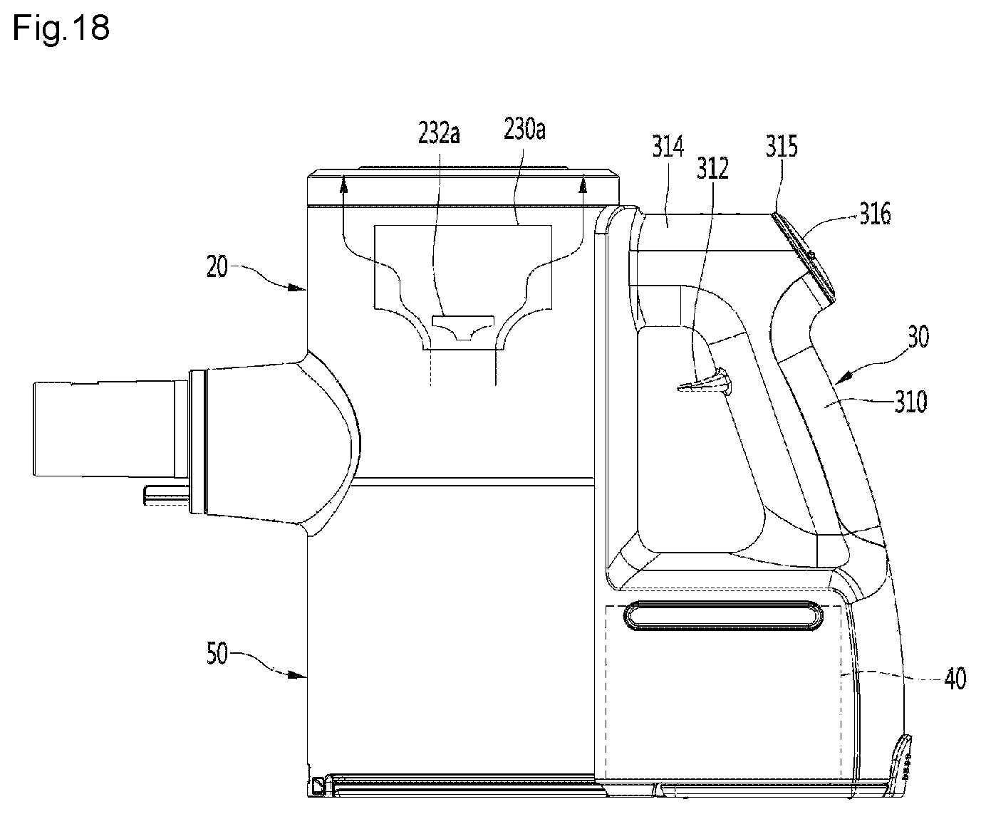 Patent US12318056 Figure 18 – Cleaner