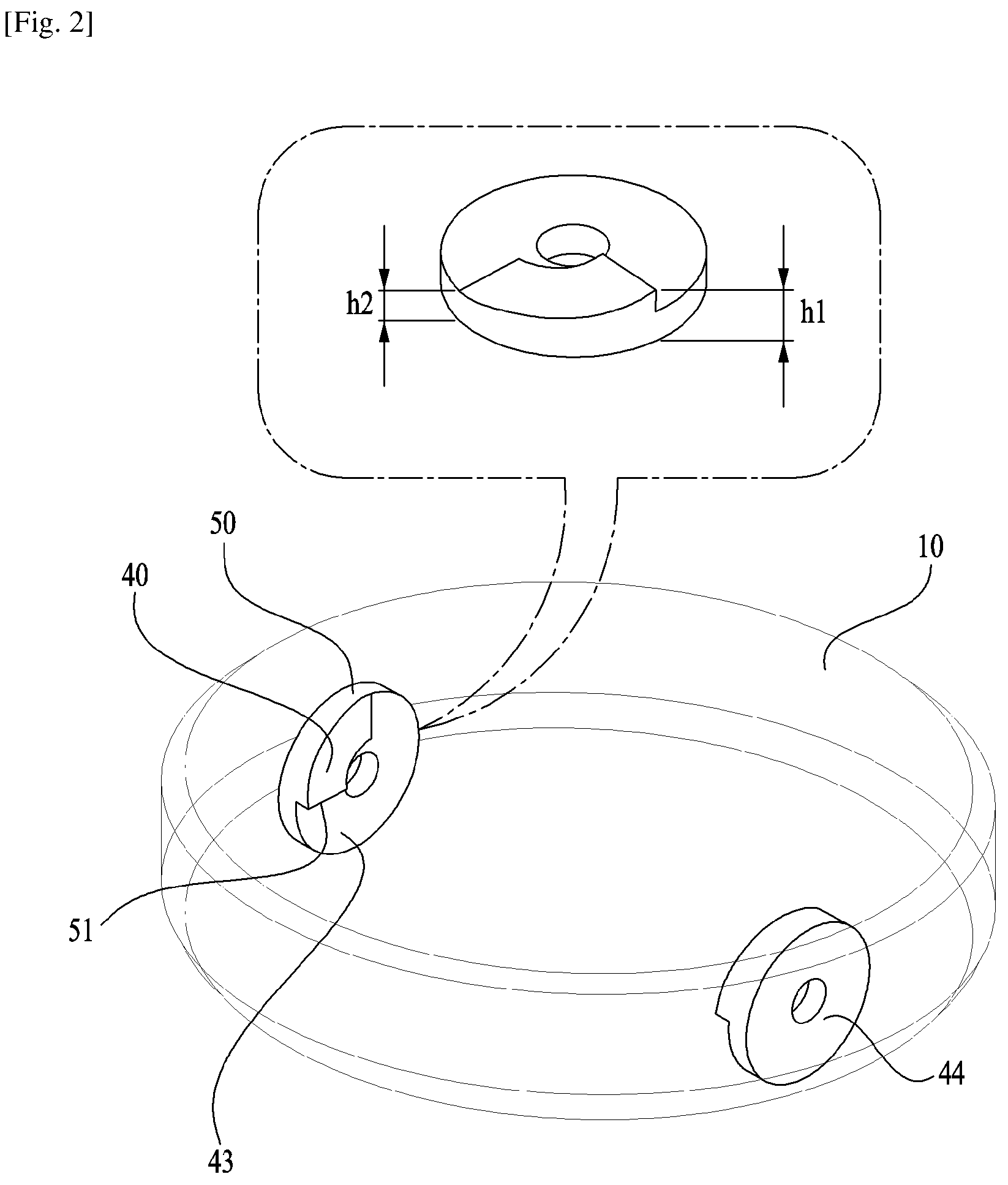 Patent US12318057 Figure 2 – Robot cleaner