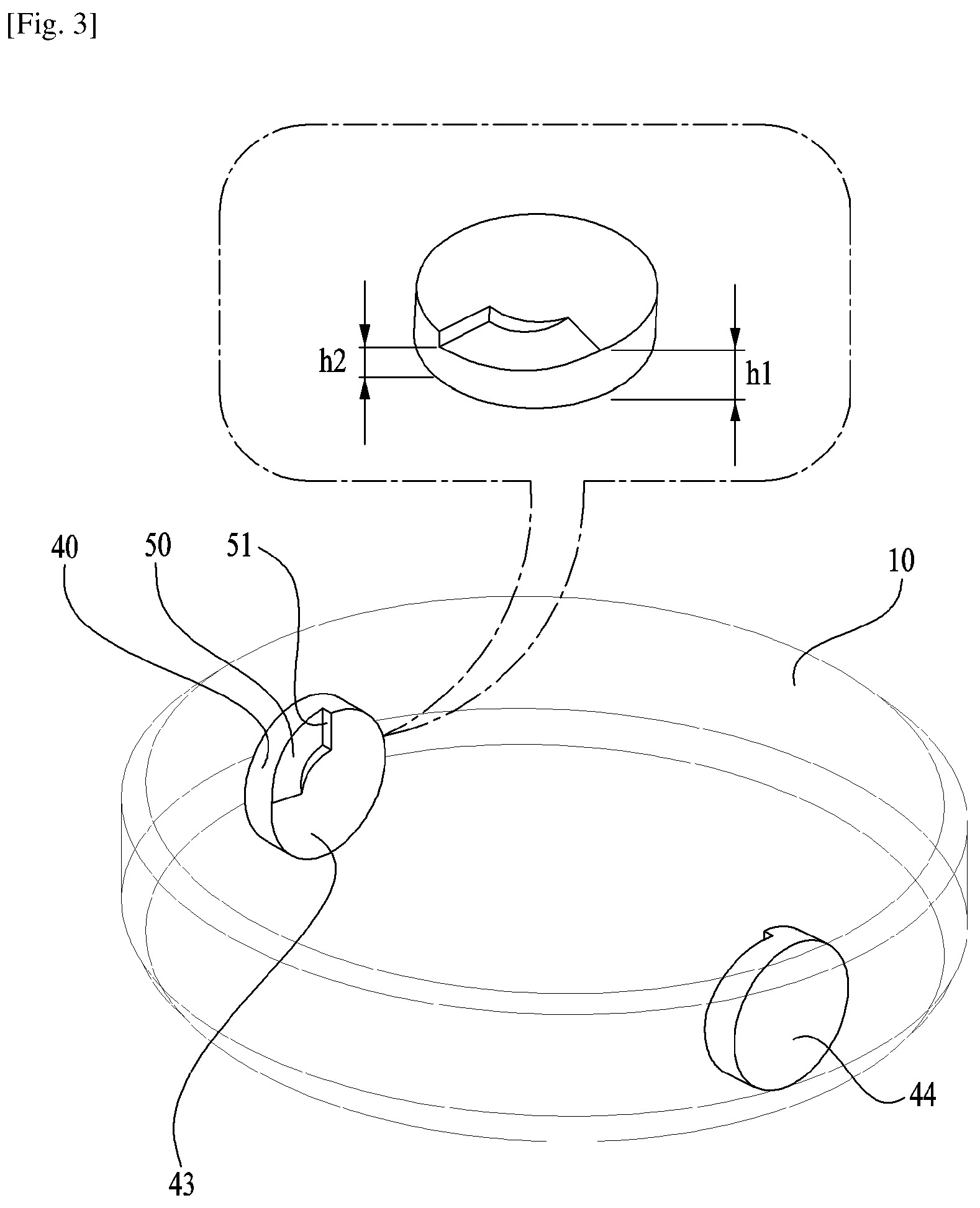 Patent US12318057 Figure 3 – Robot cleaner
