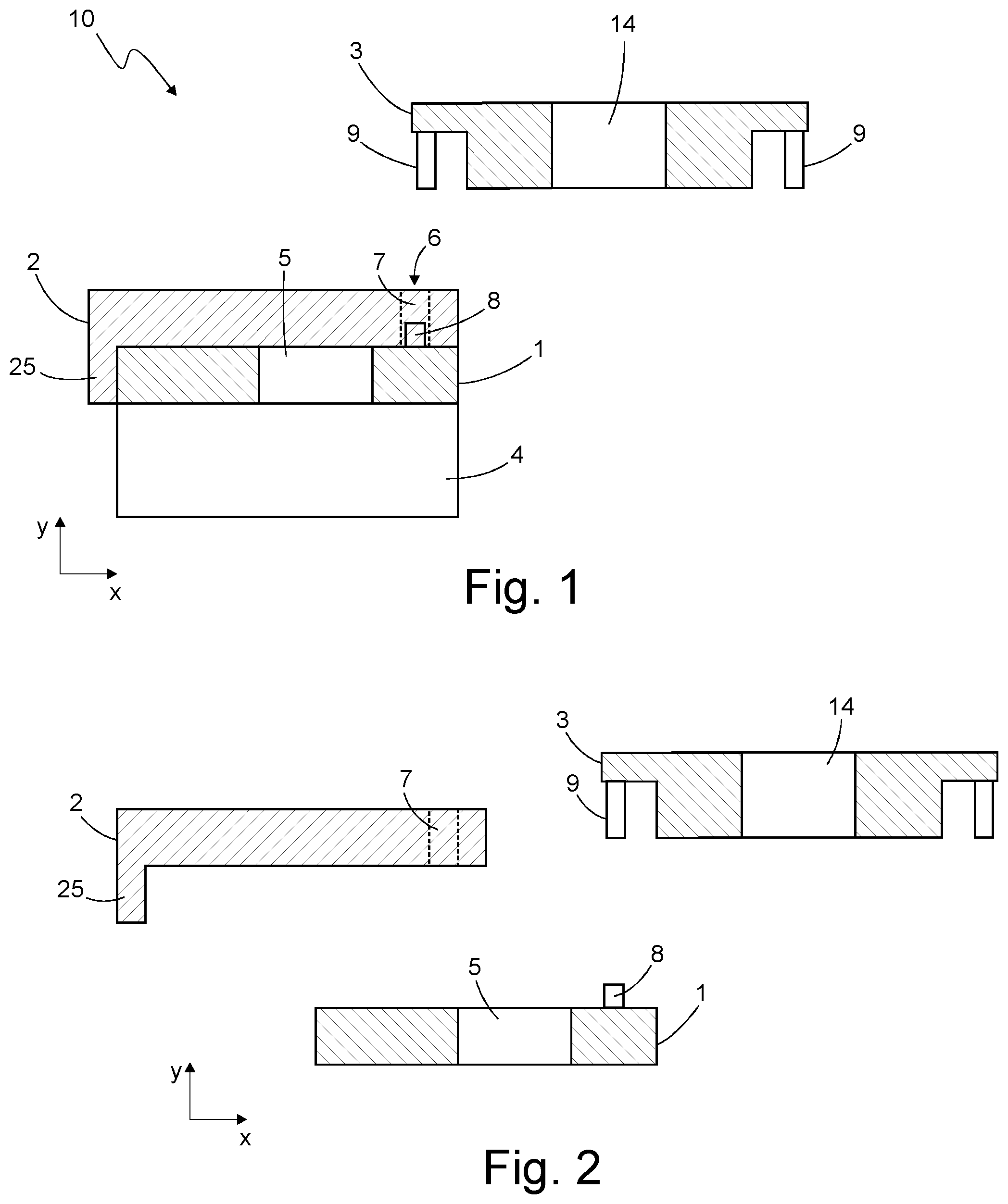 Patent US12318059 Figure 1 – Closure device, system, particle collecting assembly, and suction device
