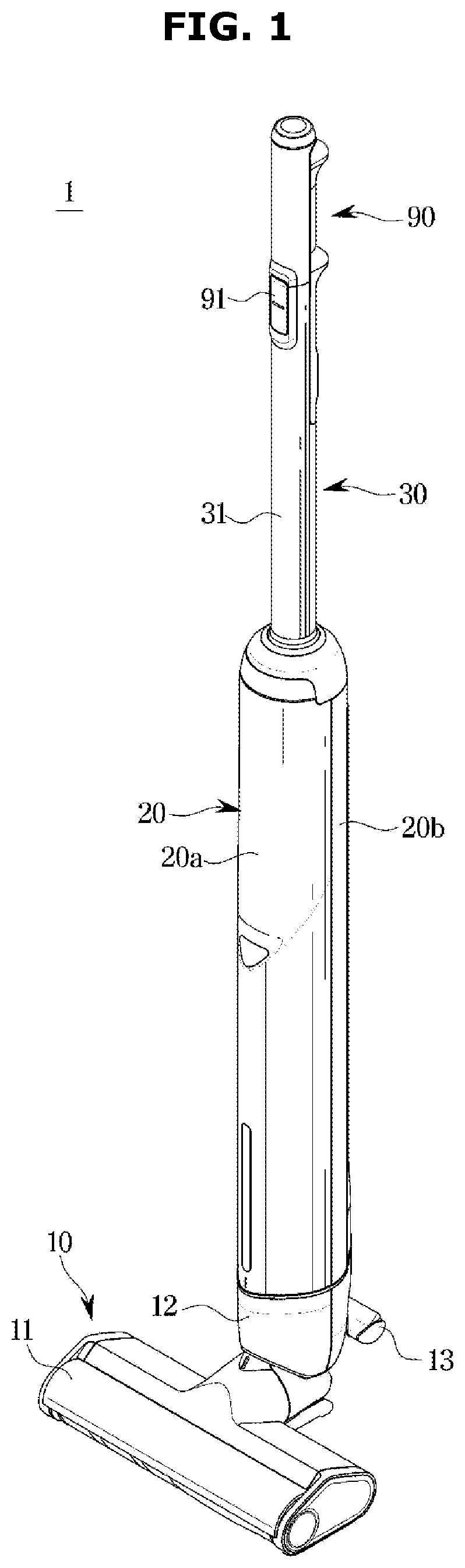 Patent US12318060 Figure 1 – Cleaner