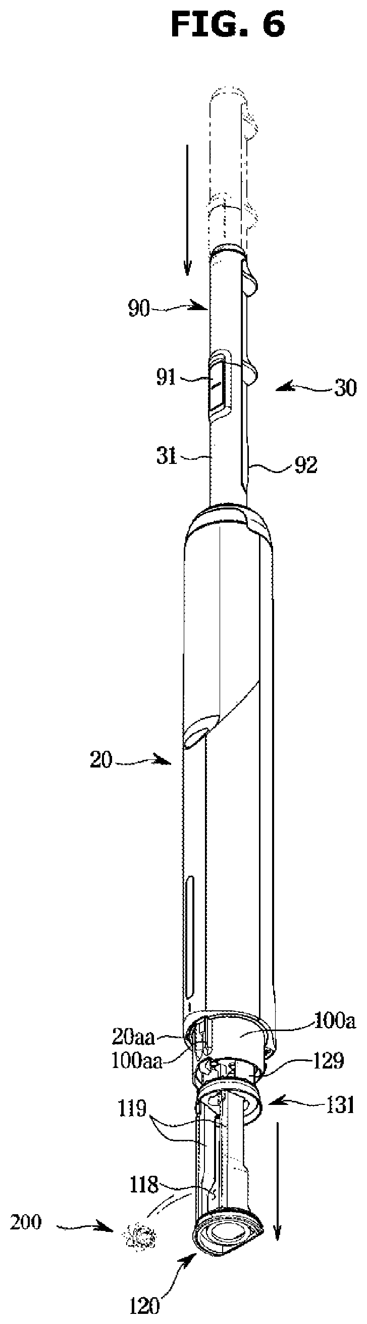 Patent US12318060 Figure 6 – Cleaner