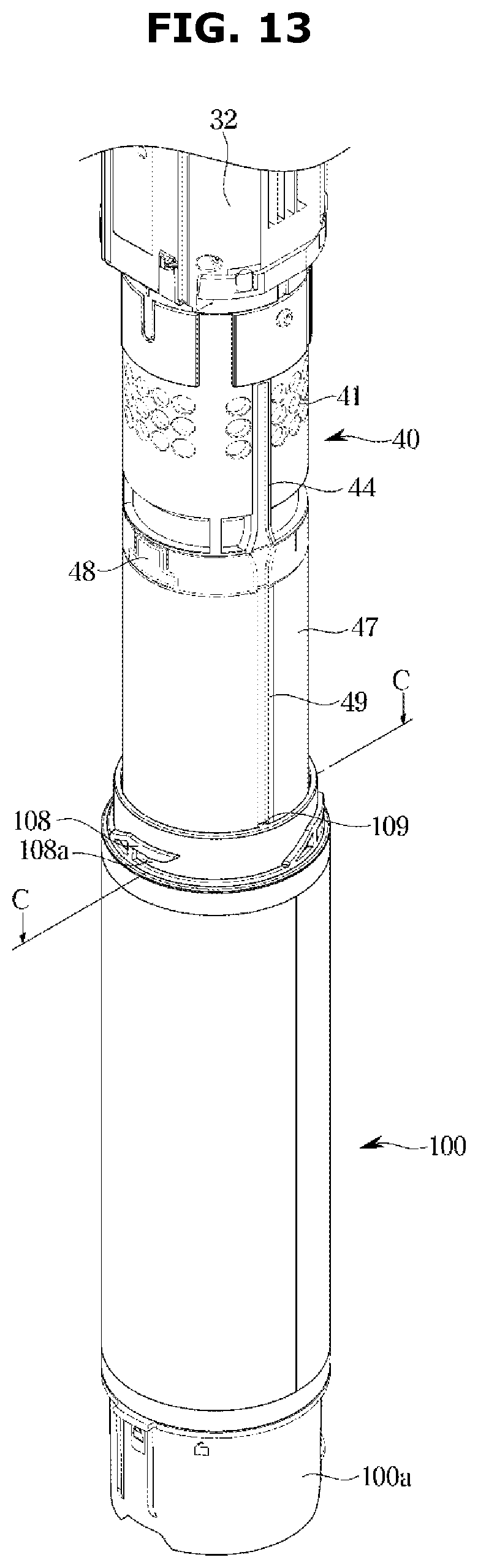 Patent US12318060 Figure 13 – Cleaner