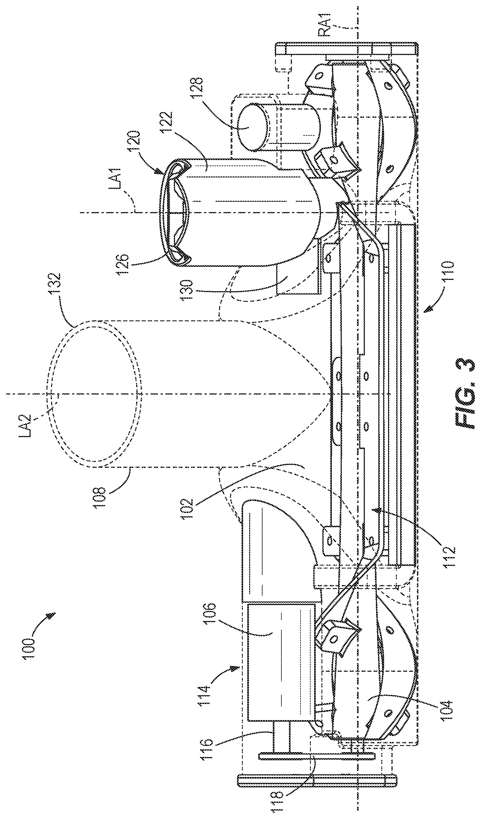 Patent US12318061 Figure 3 – Floor tool attachment for use with vacuum cleaner