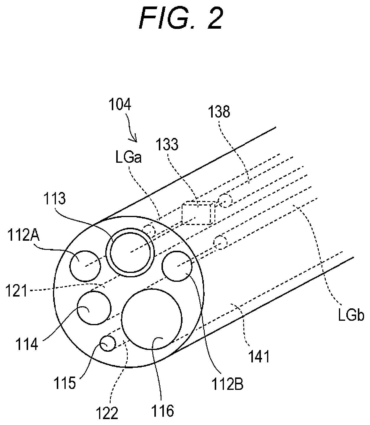 Patent US12318070 Figure 2 – Endoscope